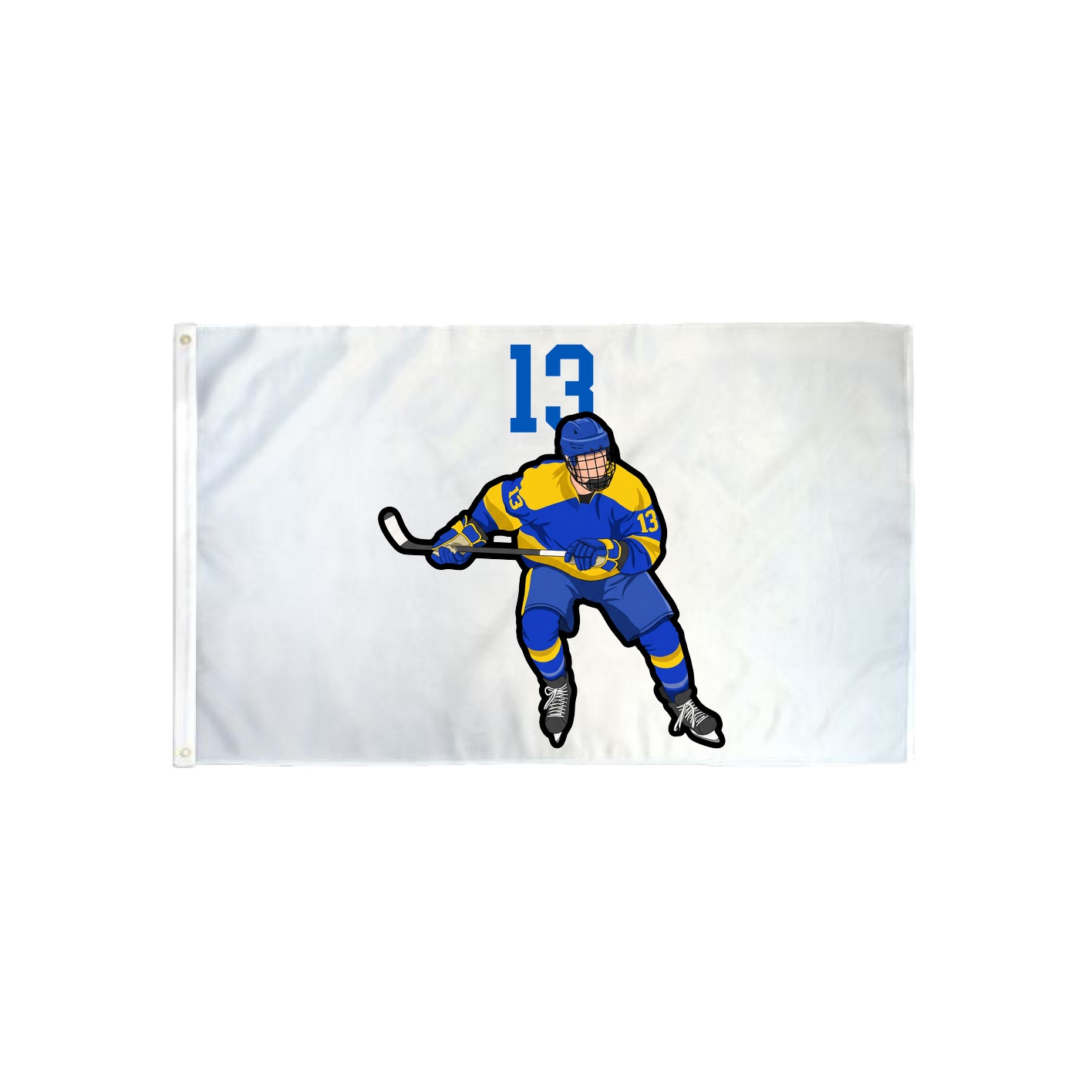 3x5 Flag — Number Top in Classic