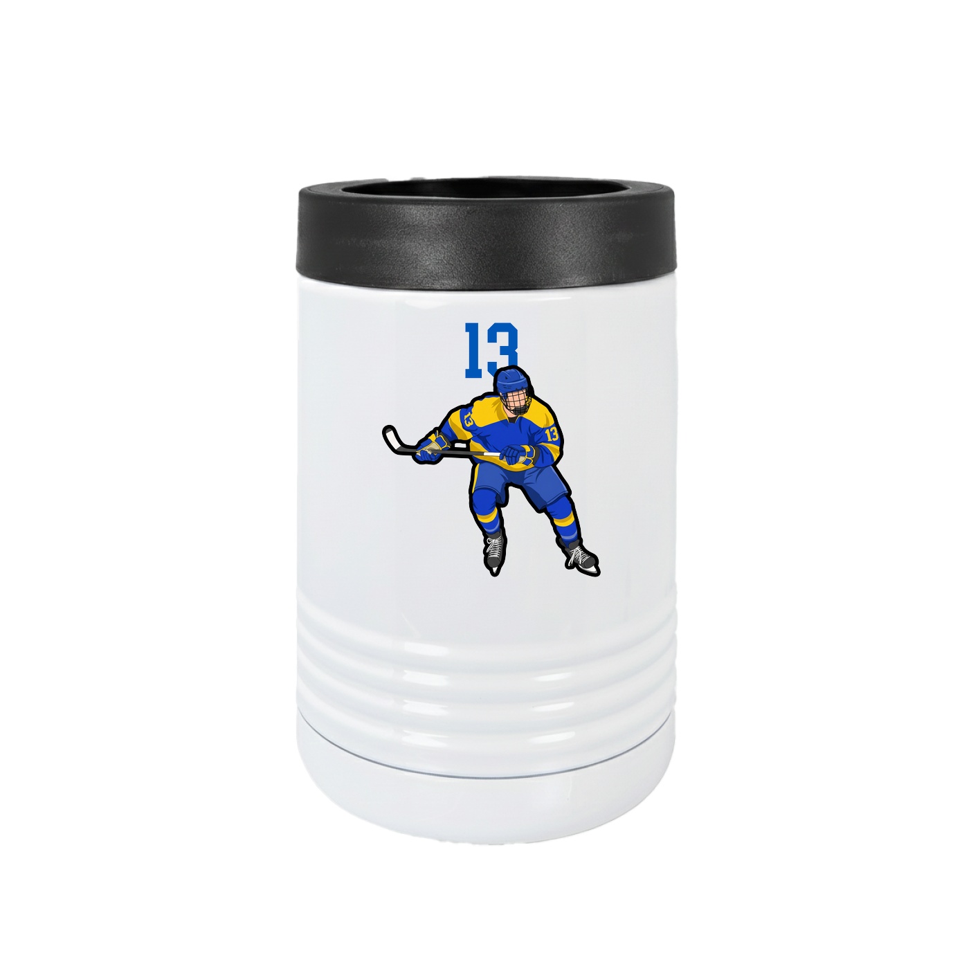 Beverage Holder — Number Top in White