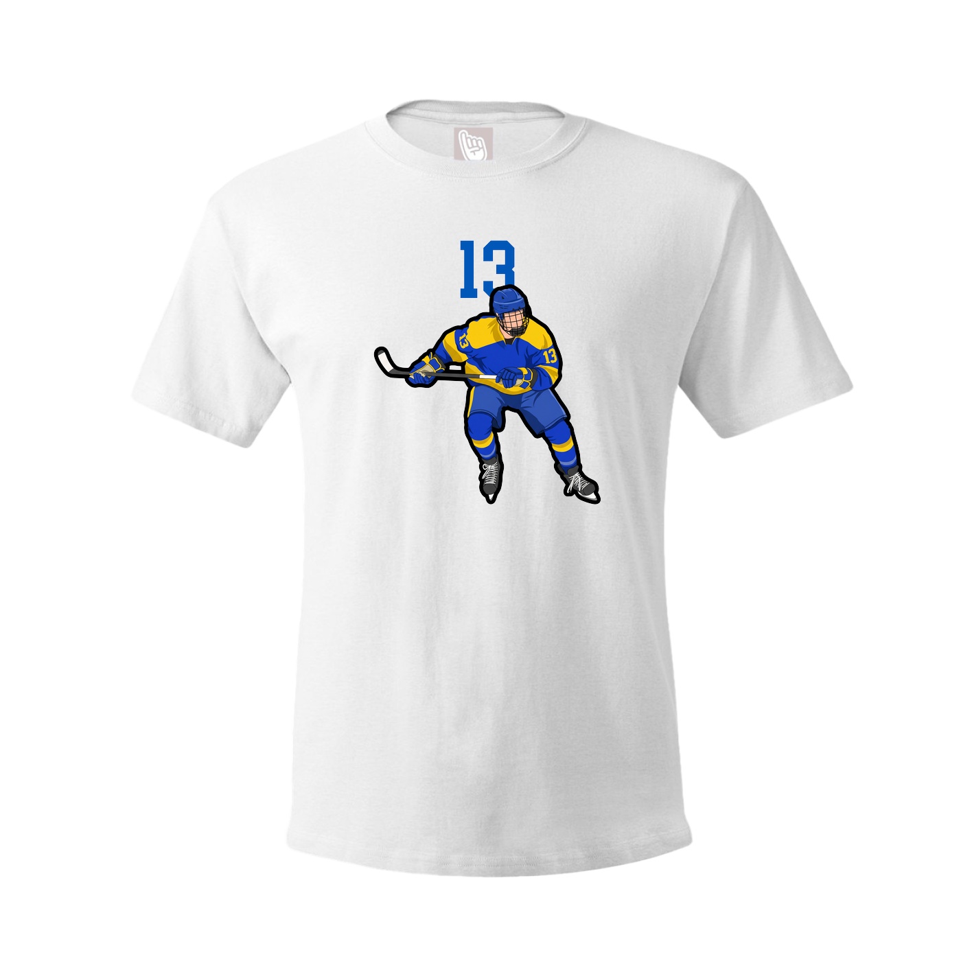 Tee — Number Top in White
