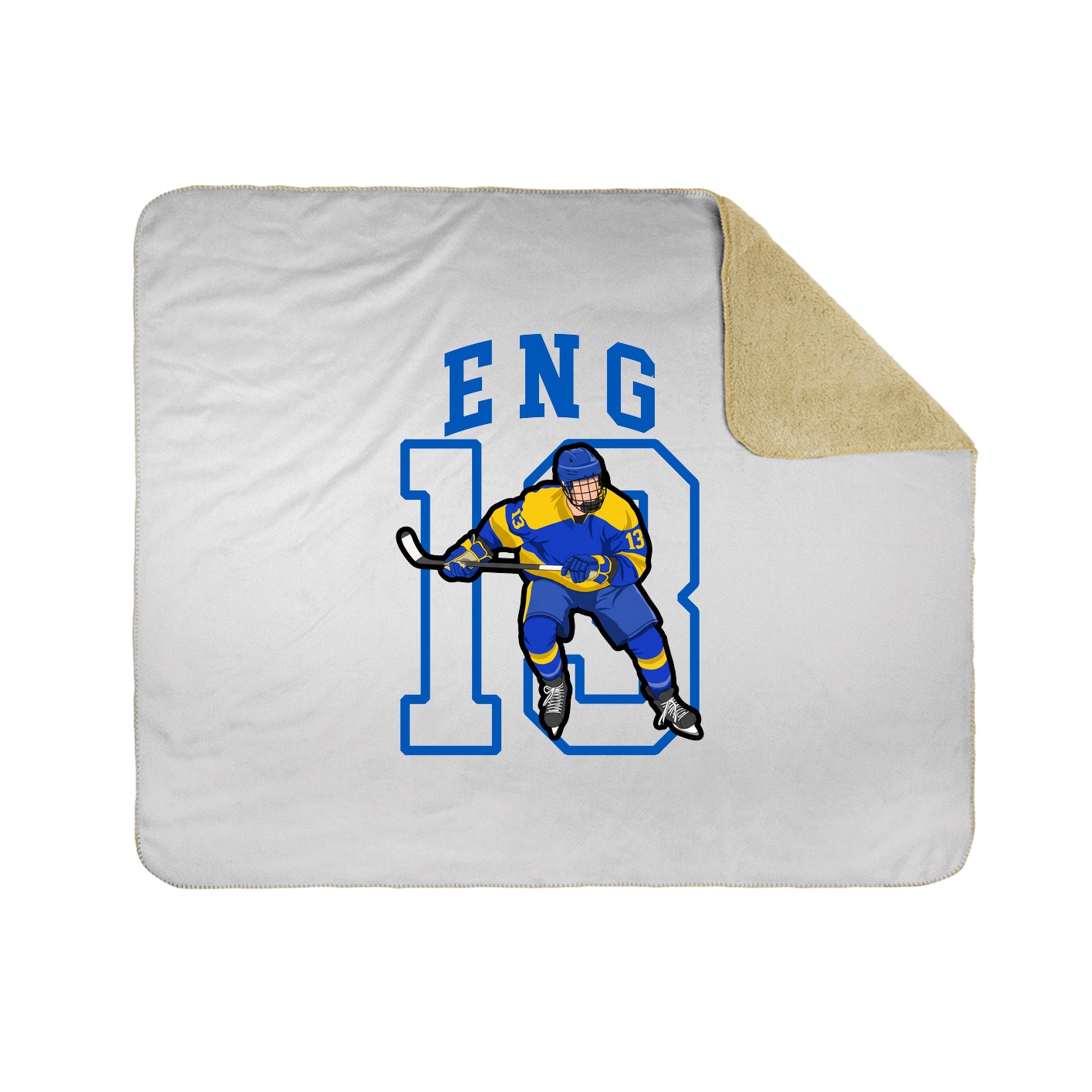 50x60 Sherpa Lined Throw Blanket