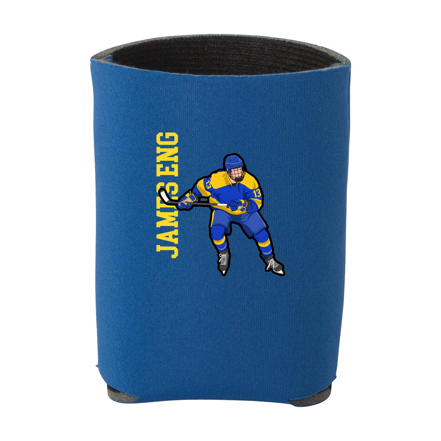 Can Holder — Name Vertical in Royal