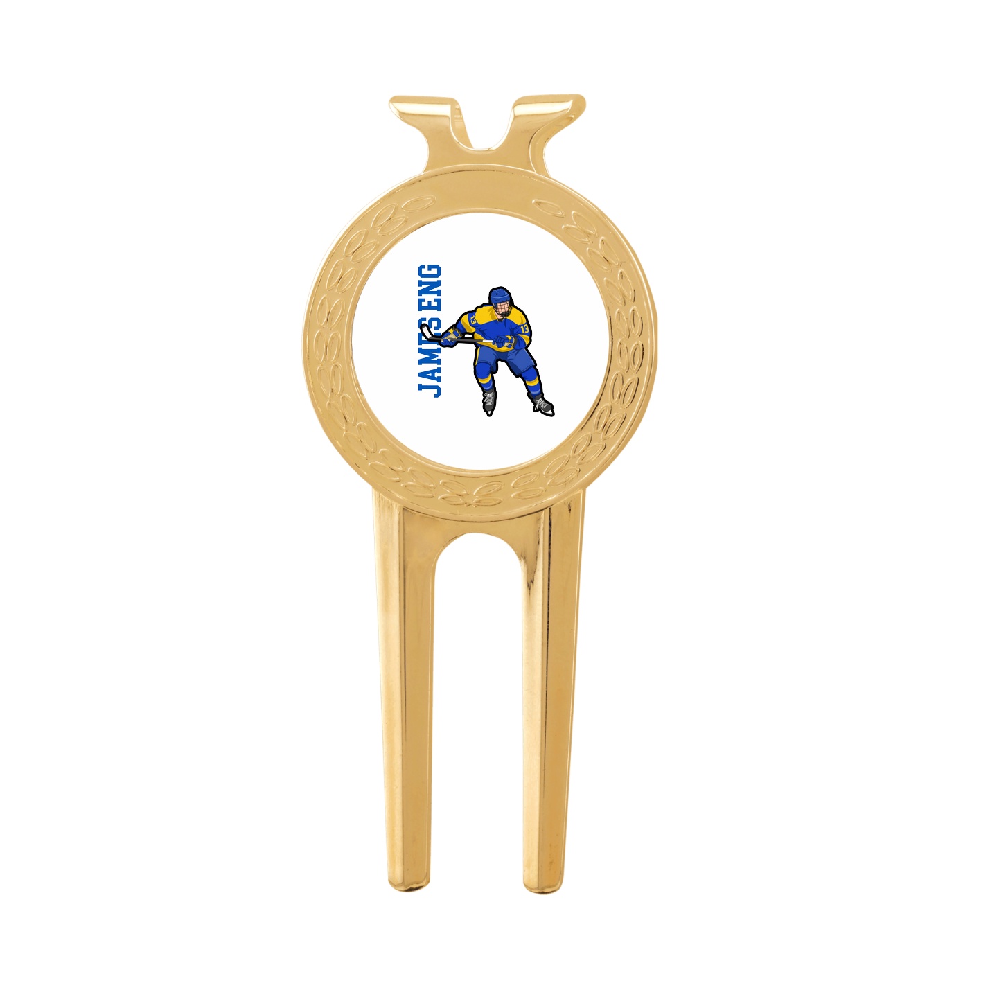 Divot Tool with Ball Marker — Name Vertical in Classic