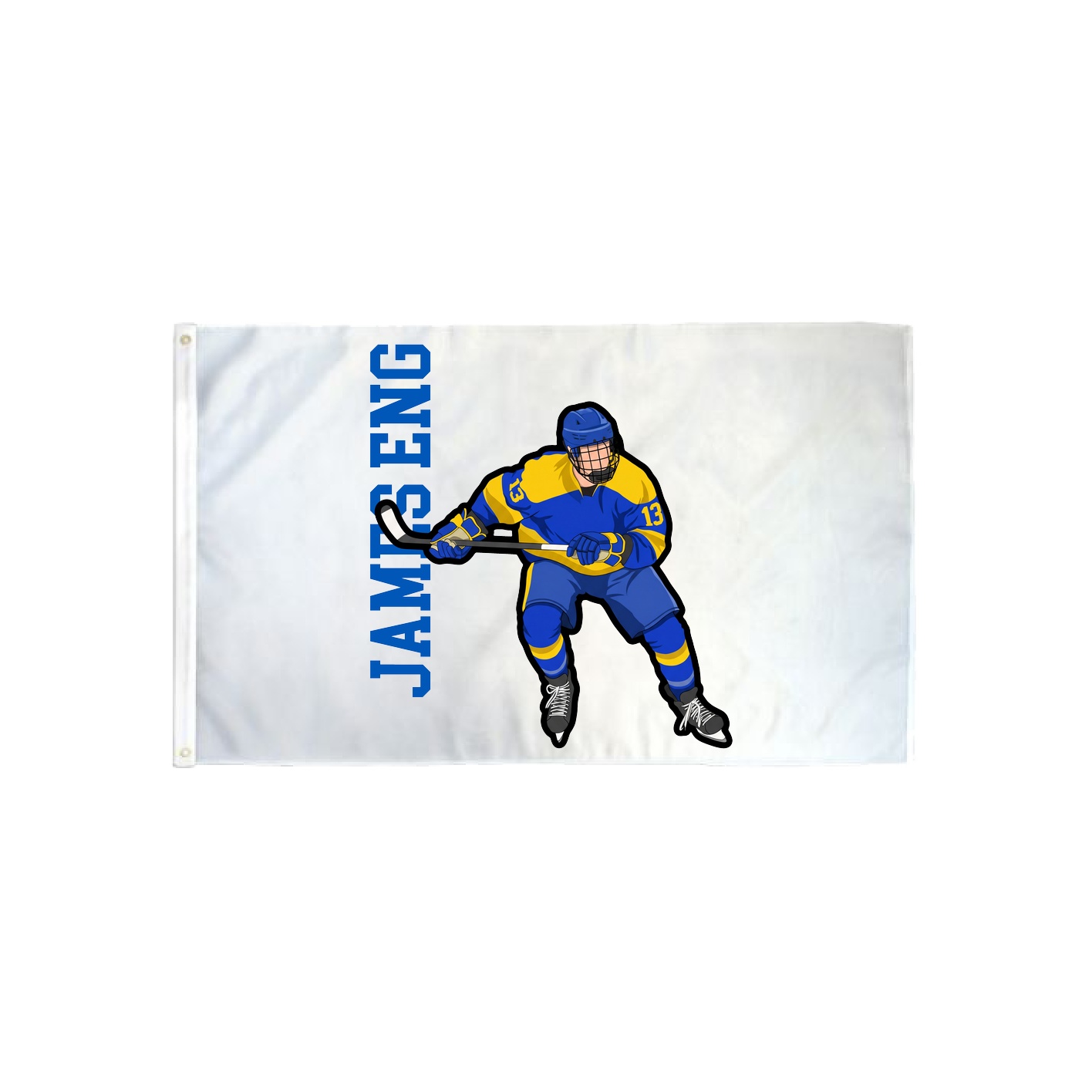 3x5 Flag — Name Vertical in Classic