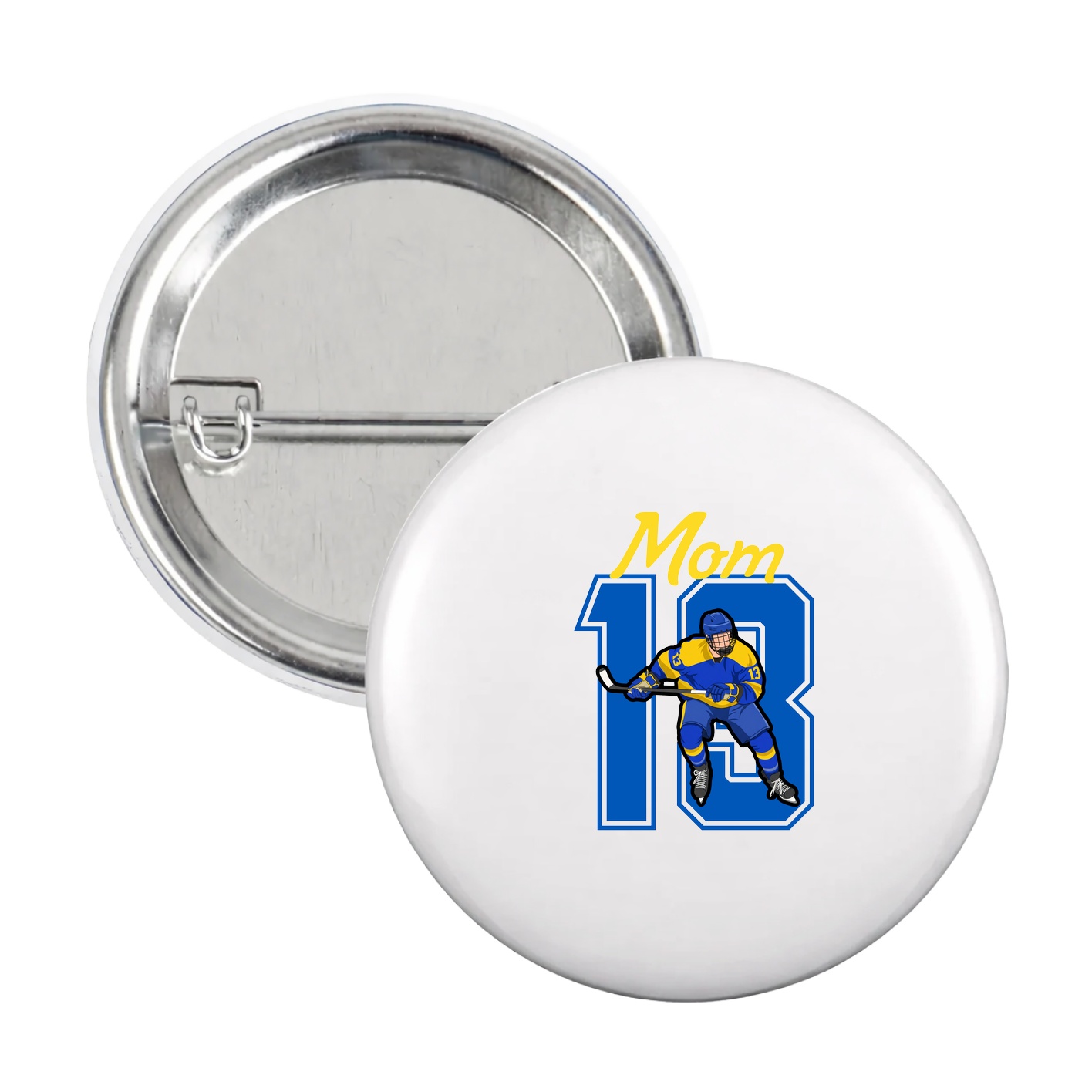 Game Day Button — Mothers Day Shirsey in White