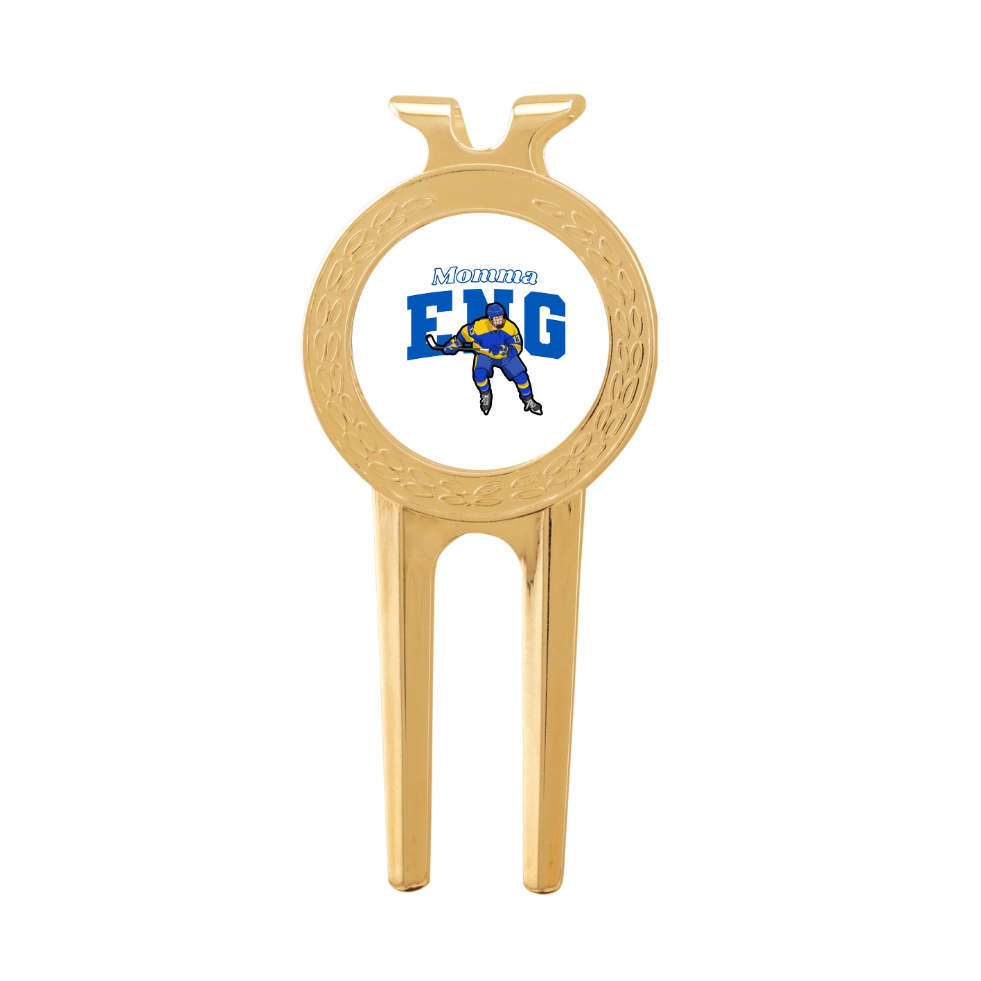 Divot Tool with Ball Marker — Mothers Day Block in Classic