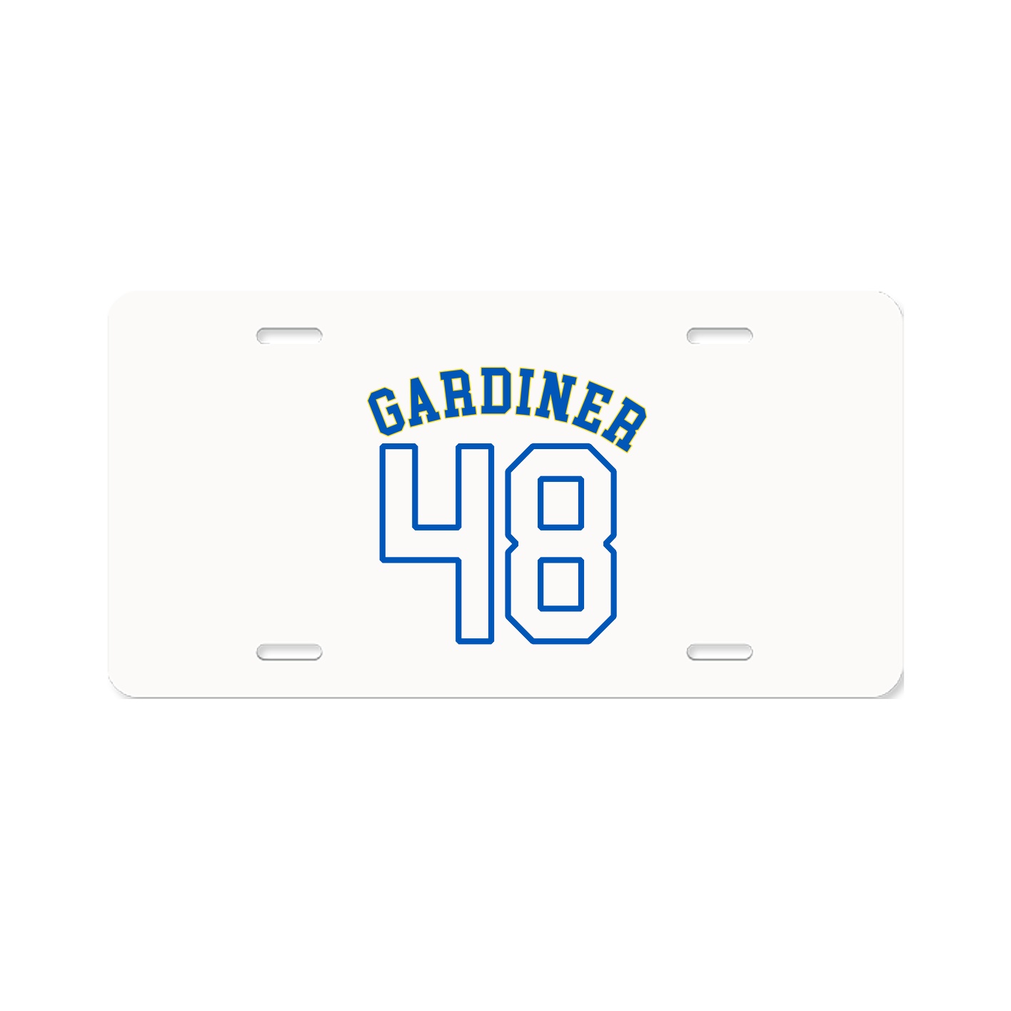 License Plate — Shirsey Arch in Classic