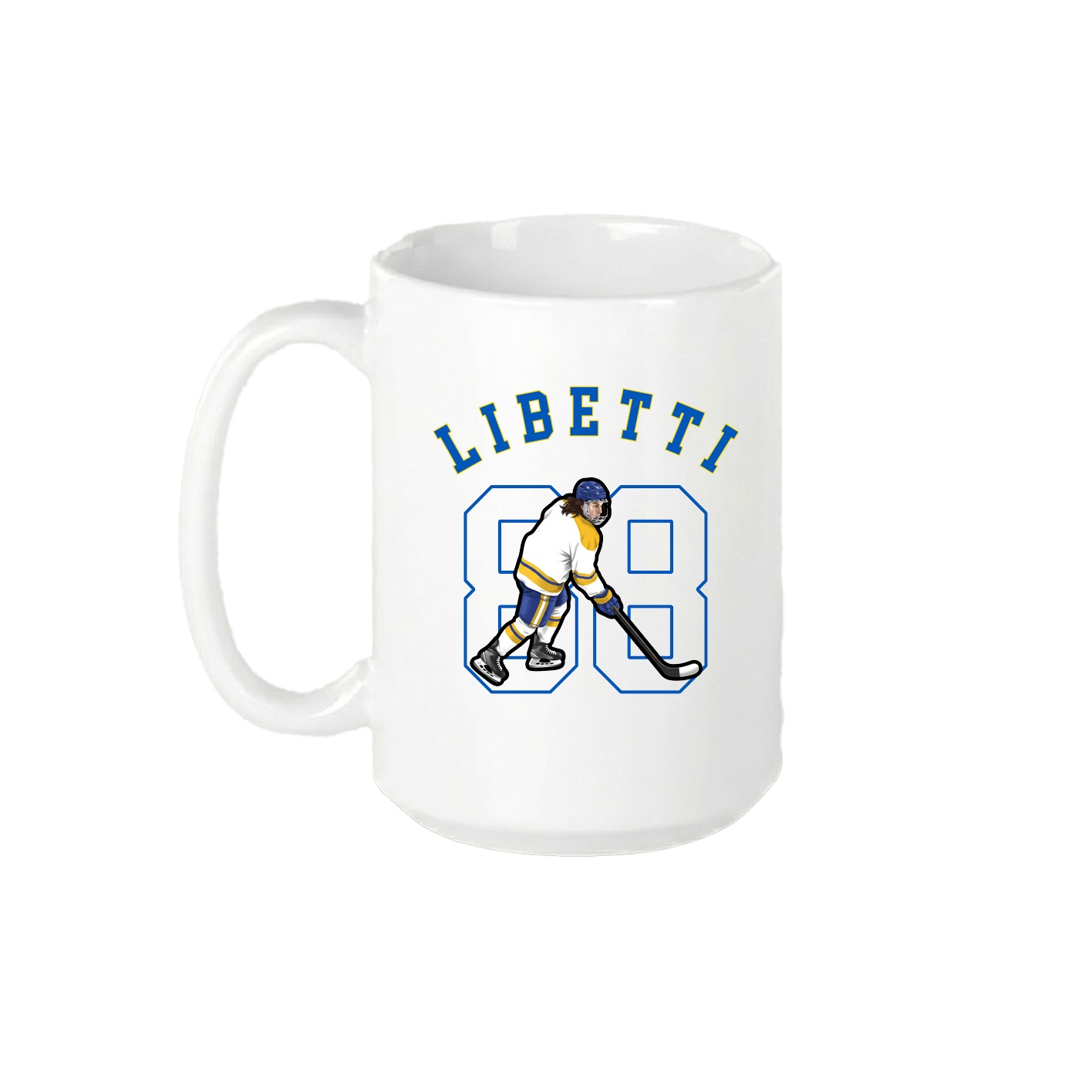 15oz Coffee Mug — Shirsey Arch in White
