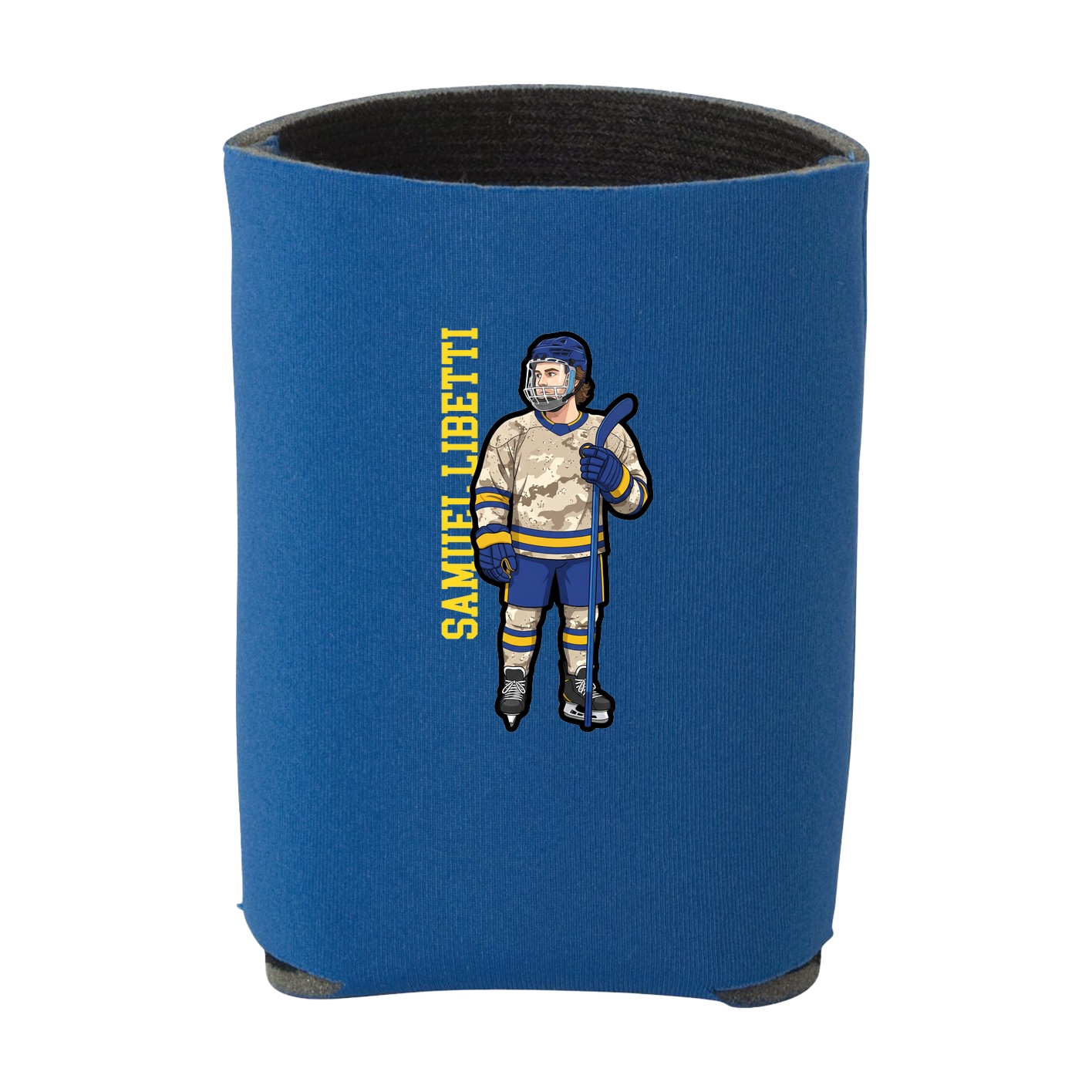 Can Holder — Name Vertical in Royal