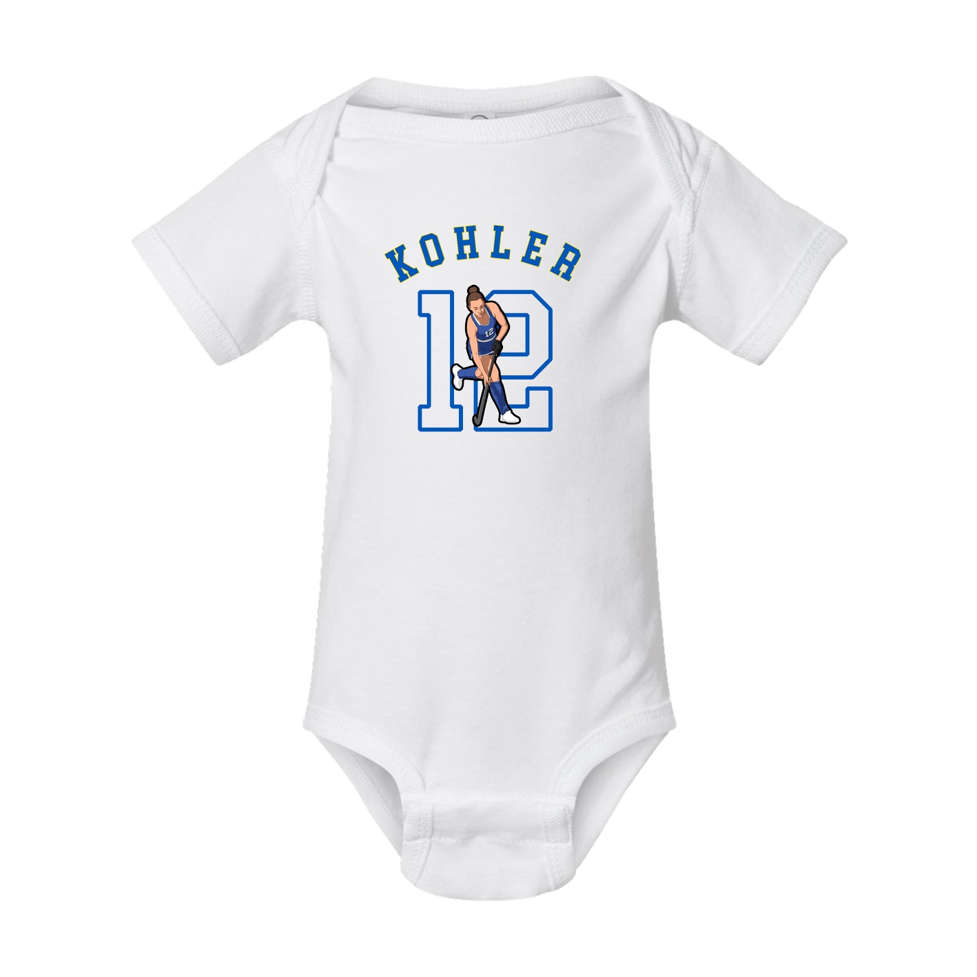 Baby Onesie — Shirsey Arch in White