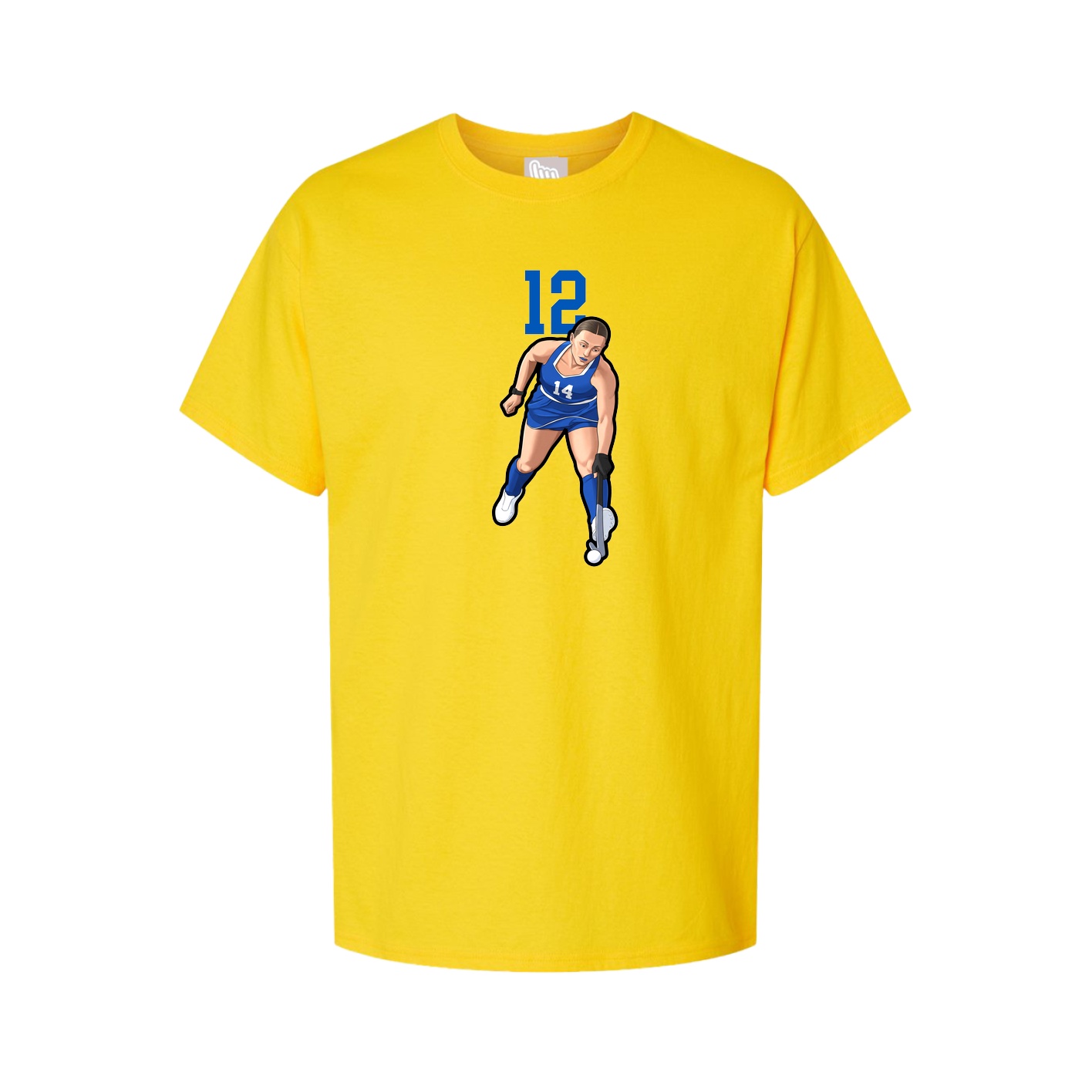 Tee — Number Top in Gold
