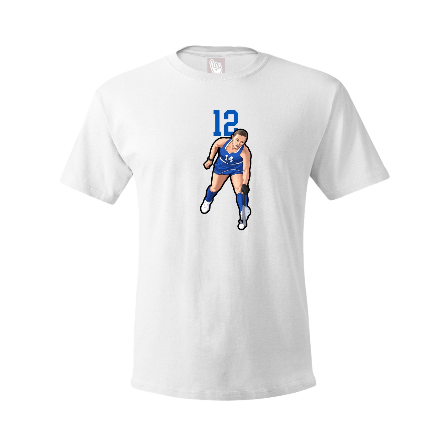 Tee — Number Top in White