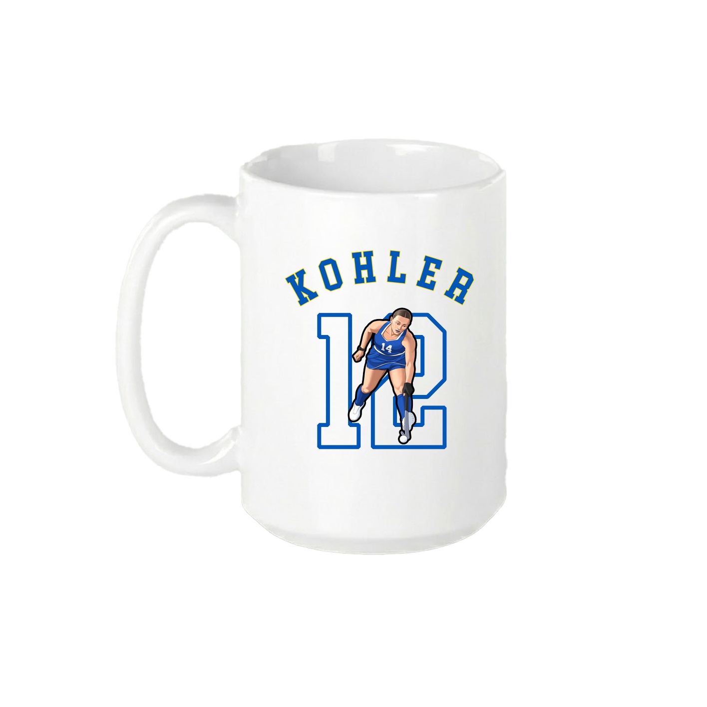 15oz Coffee Mug — Shirsey Arch in White