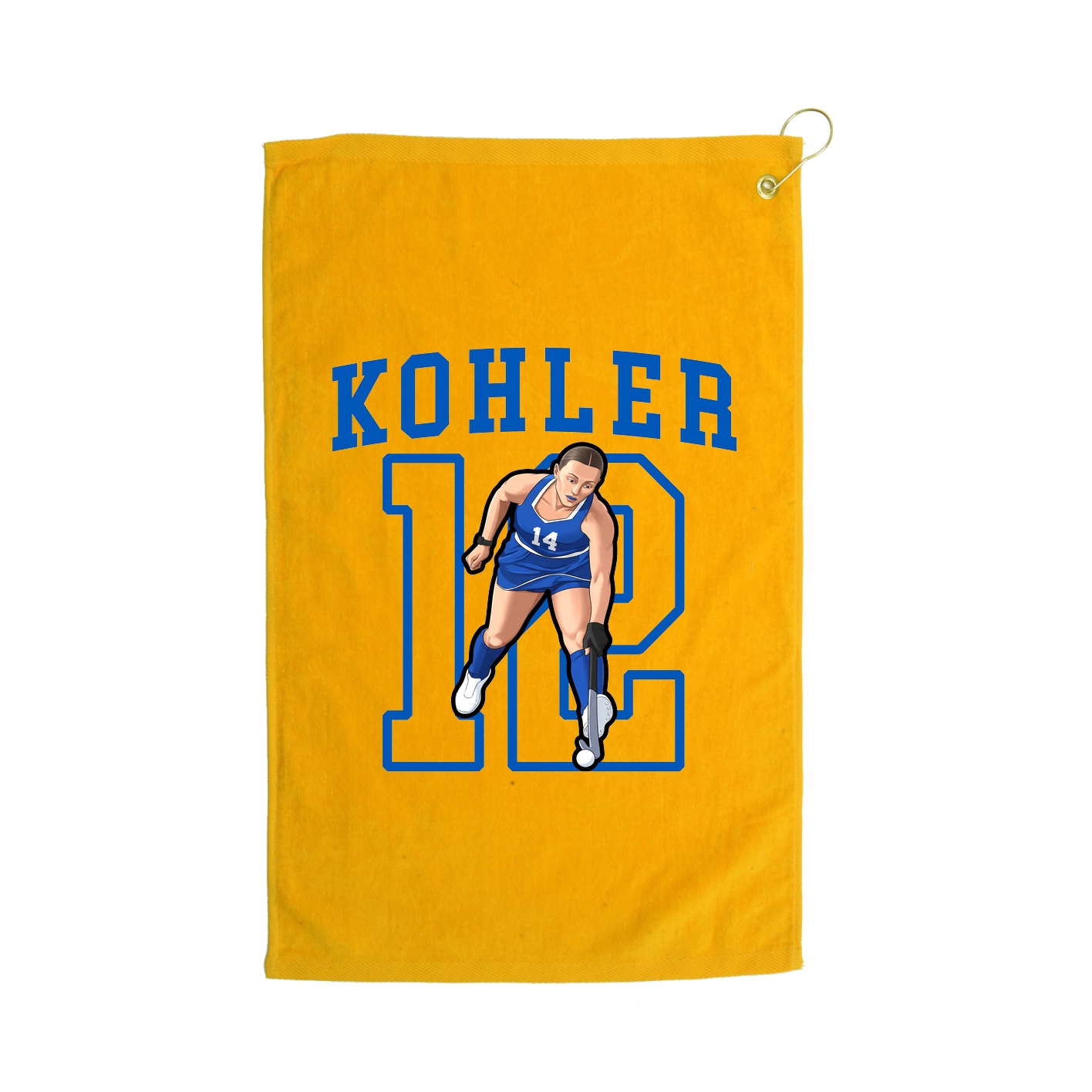Golf Towel — Shirsey in Gold