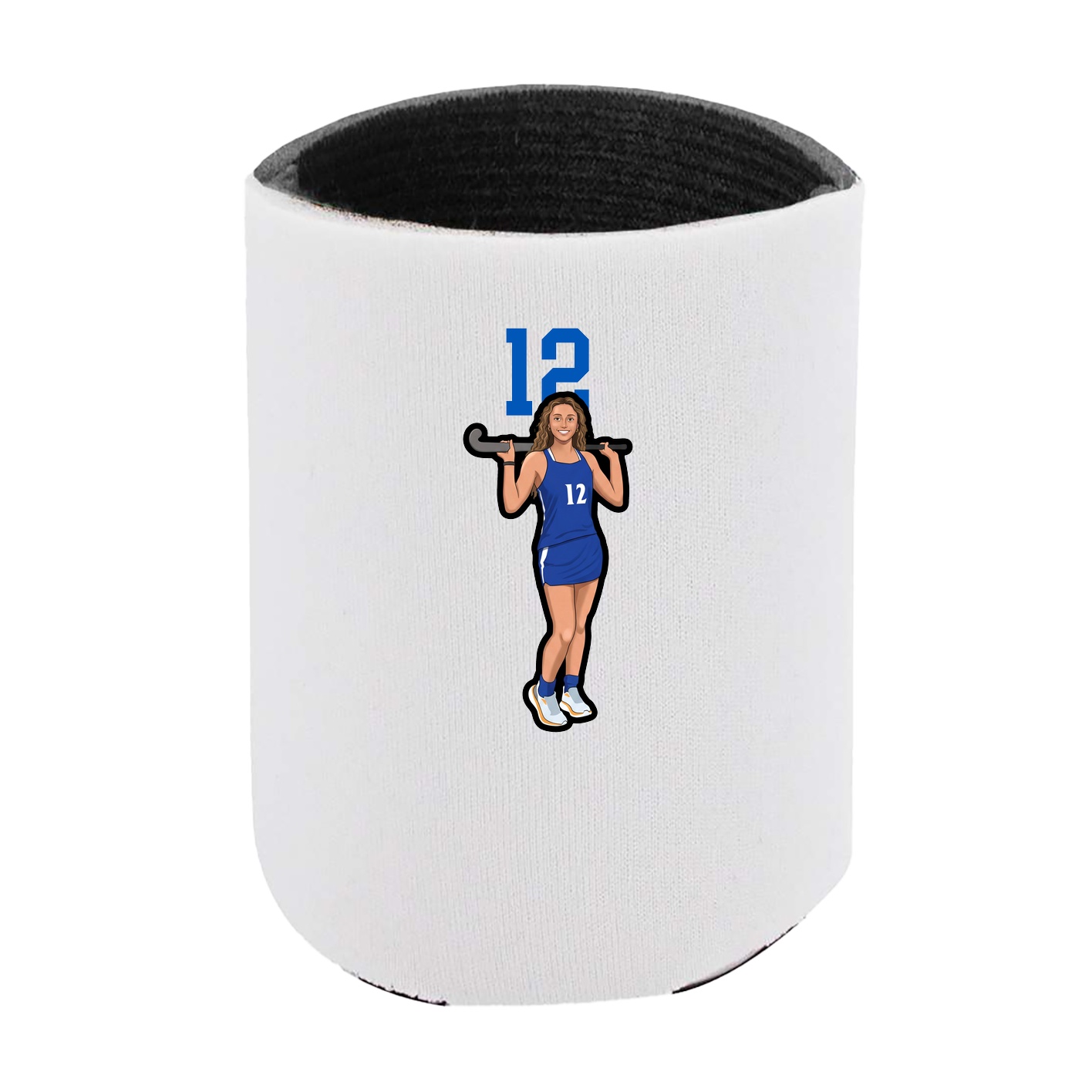 Can Holder — Number Top in White