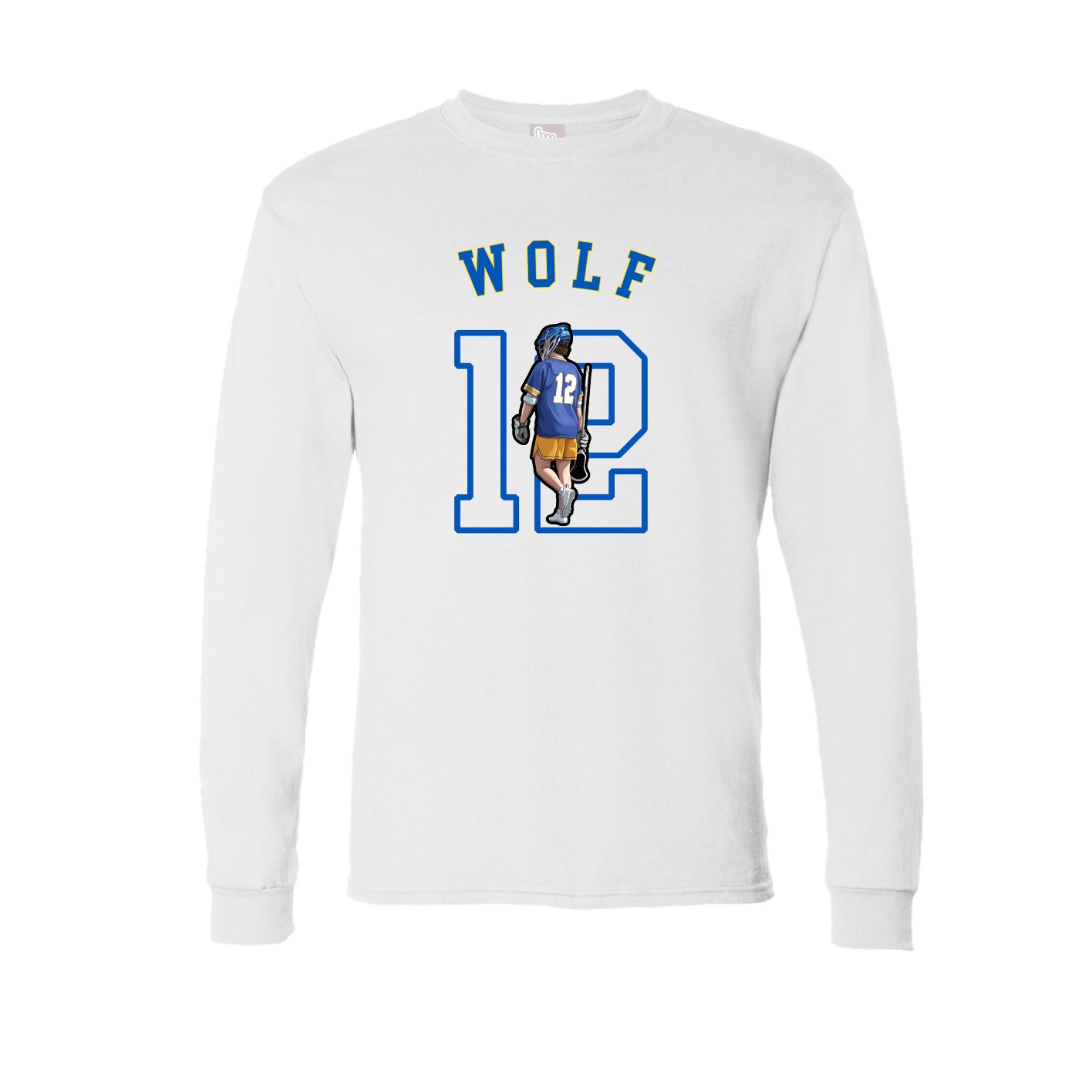 Long Sleeve Tee — Shirsey Arch in White