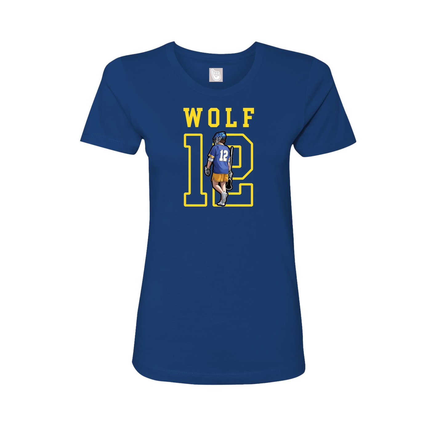 Fitted Women's Tee — Shirsey in Royal