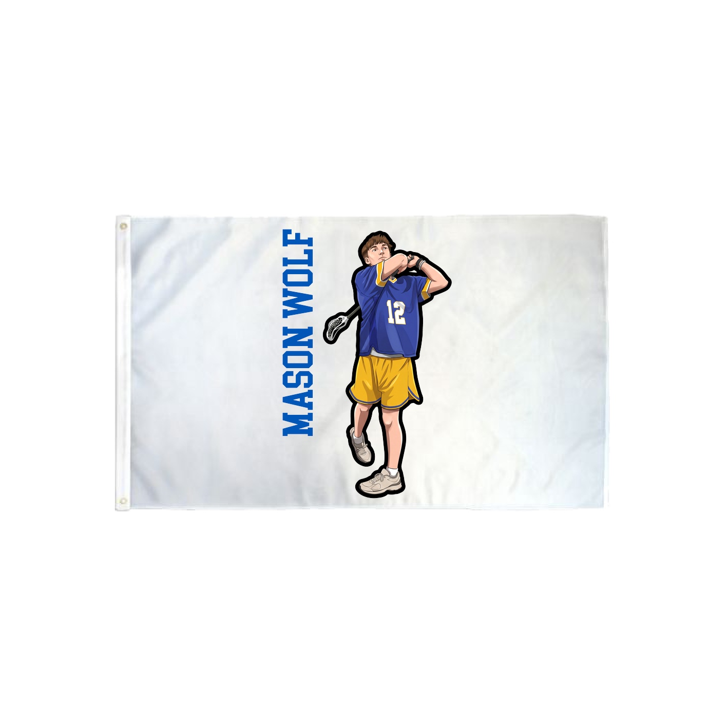 3x5 Flag — Name Vertical in Classic