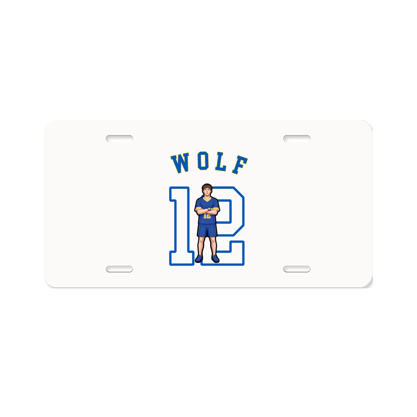 License Plate — Shirsey Arch in Classic