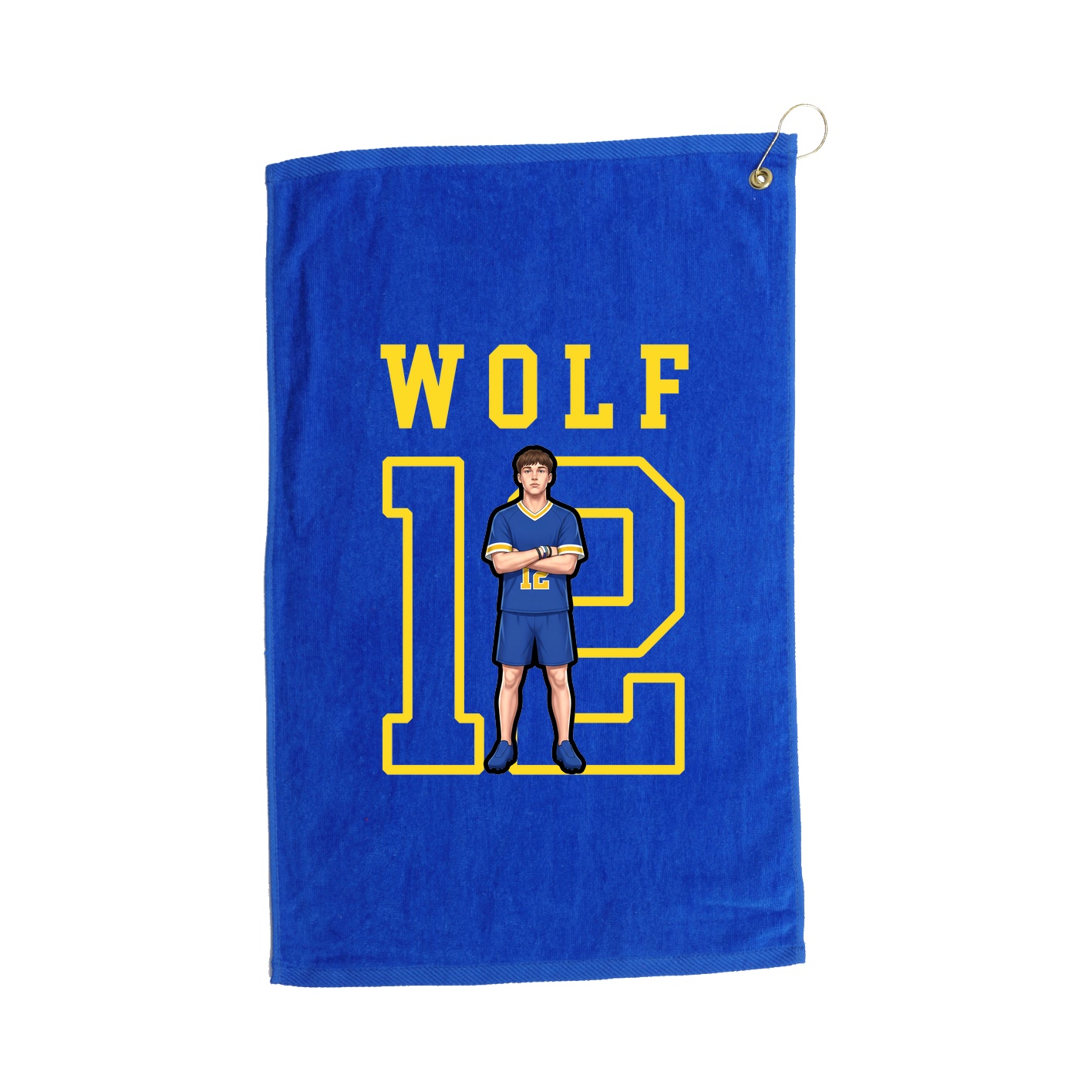 Golf Towel — Shirsey in Royal