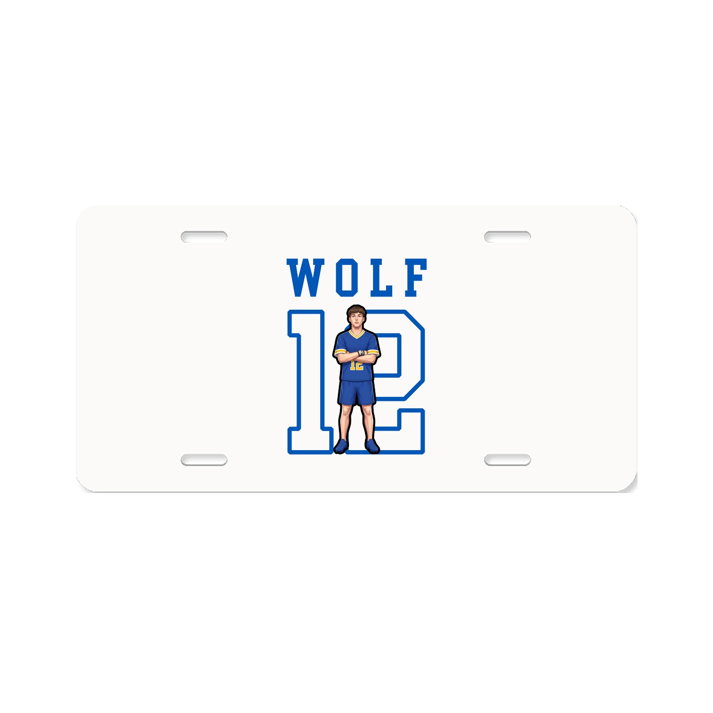 License Plate — Shirsey in Classic