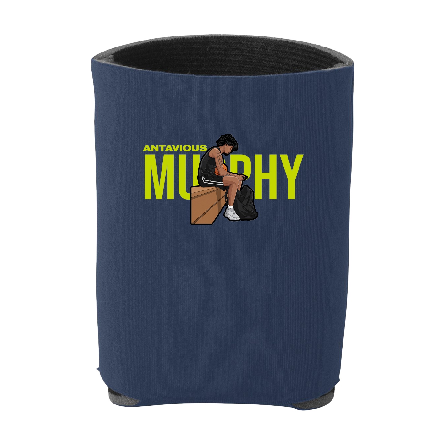 Can Holder — Player Name in Navy