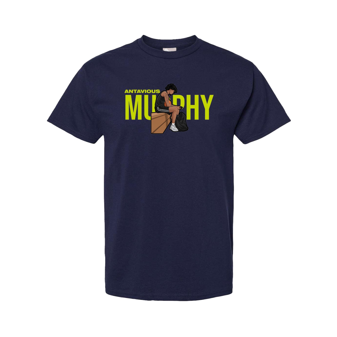 Tee — Player Name in Navy