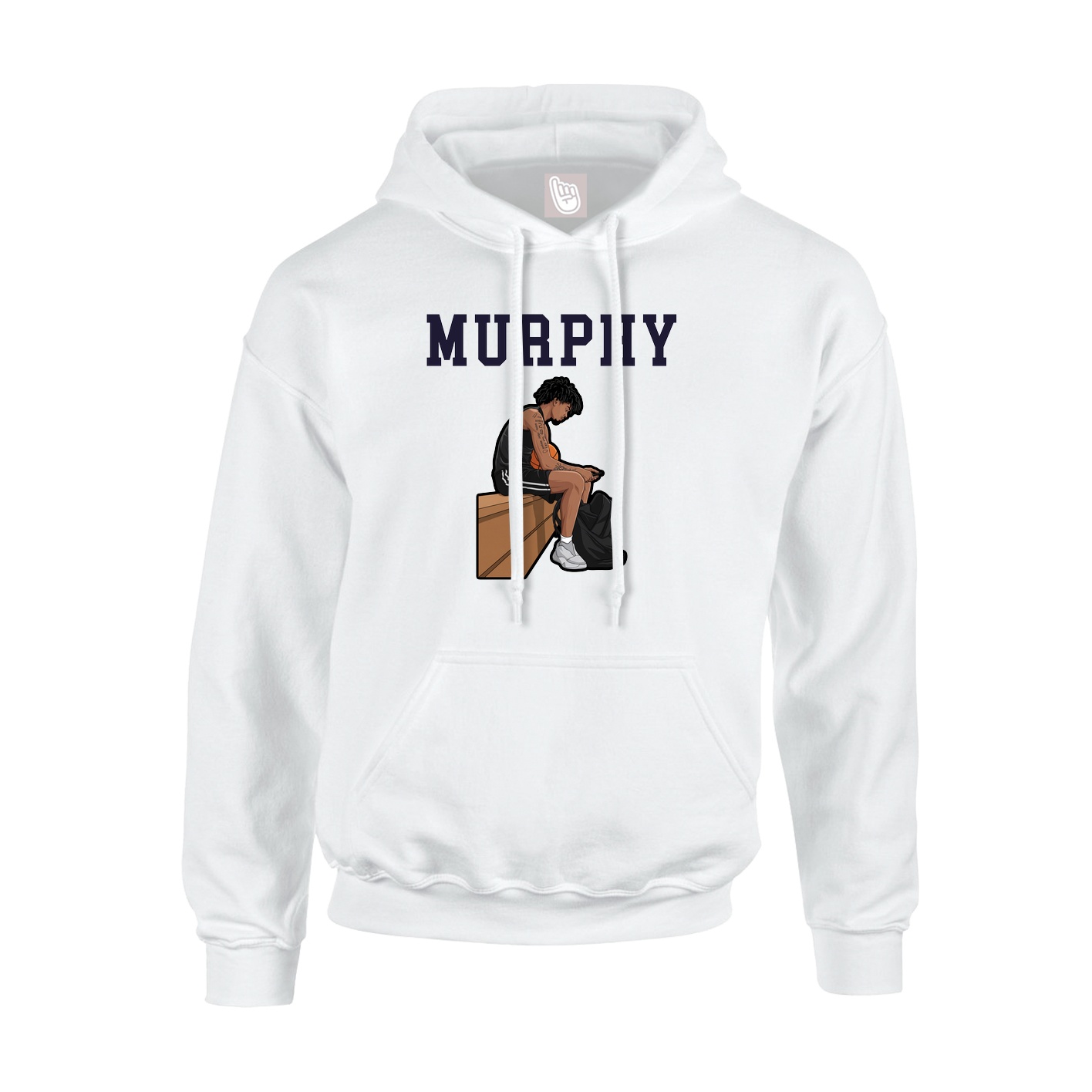 Youth Hoodie — Shirsey in White