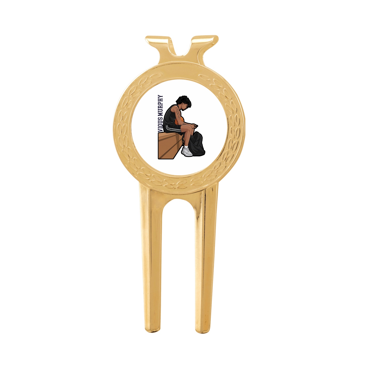 Divot Tool with Ball Marker — Name Vertical in Classic
