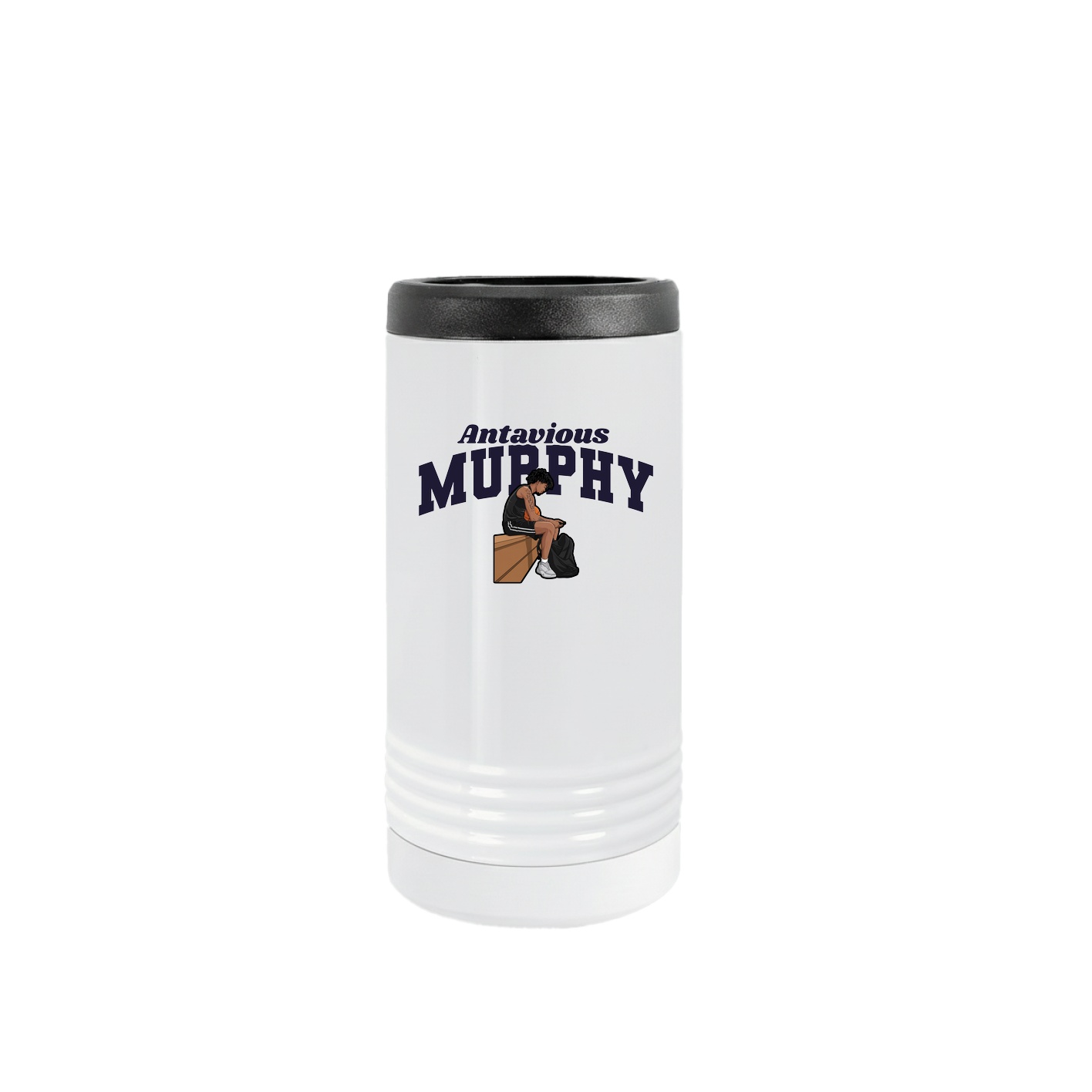 Slim Beverage Holder — Signature Arch in White