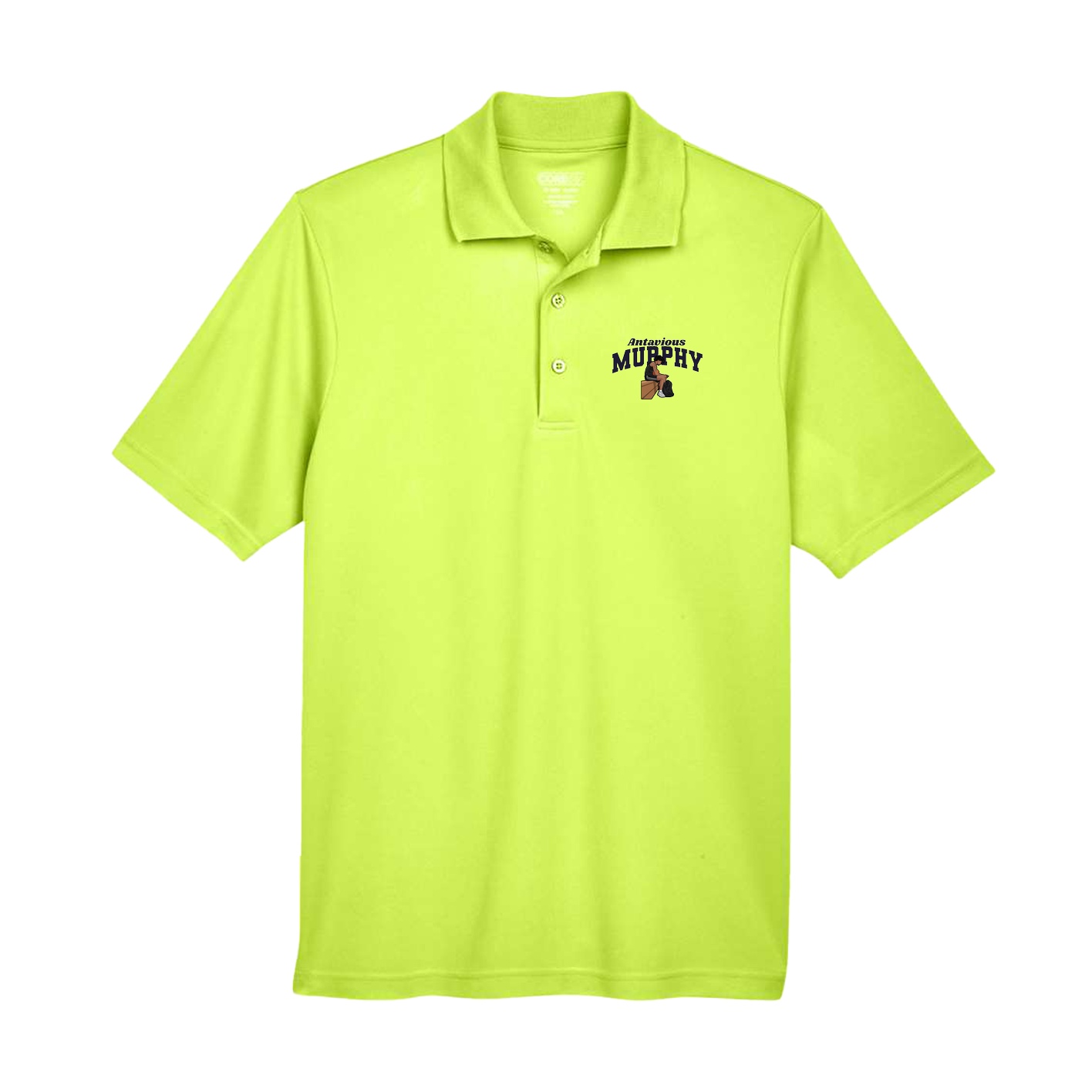 Performance Polo — Signature Arch in Yellow