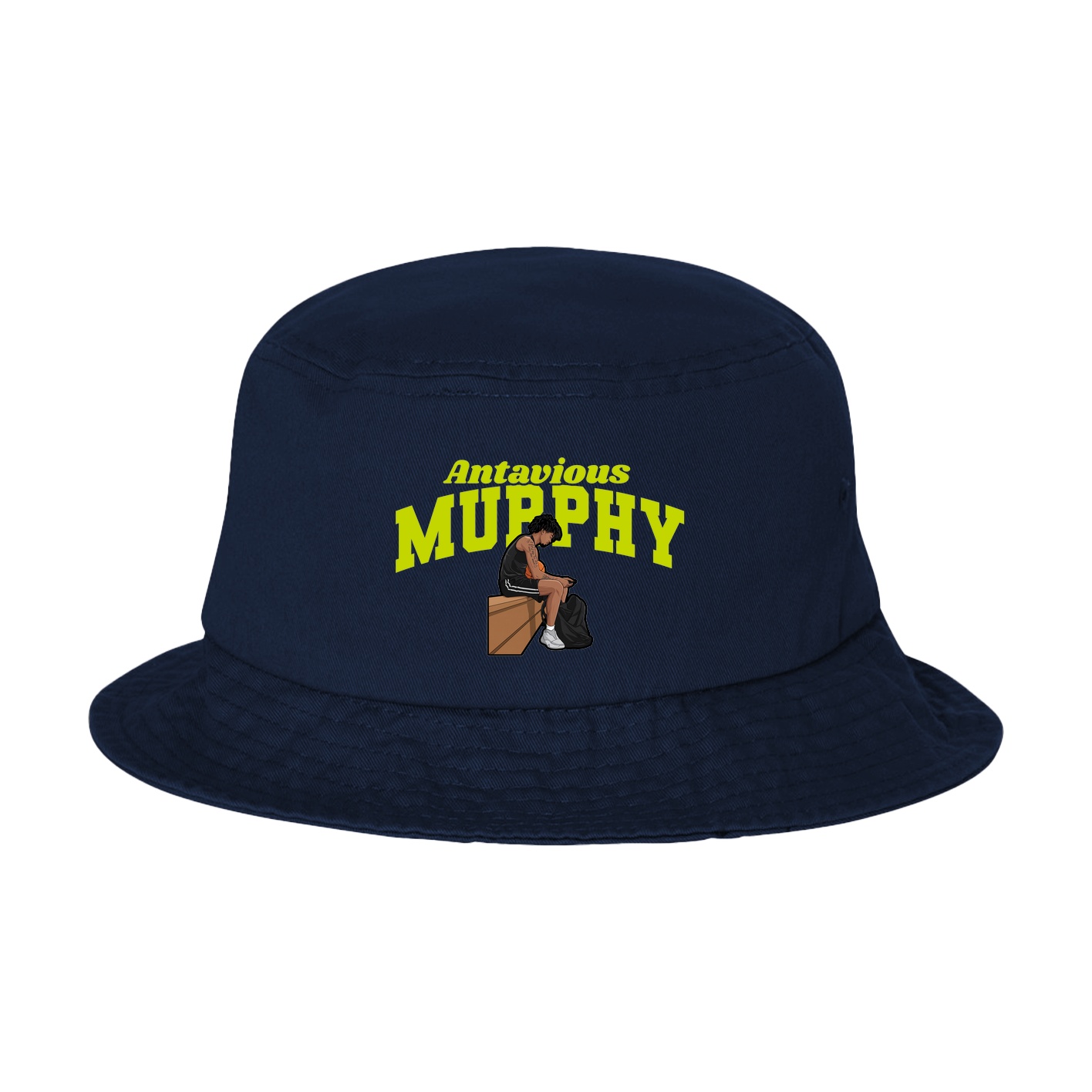 Bucket Cap — Signature Arch in Navy
