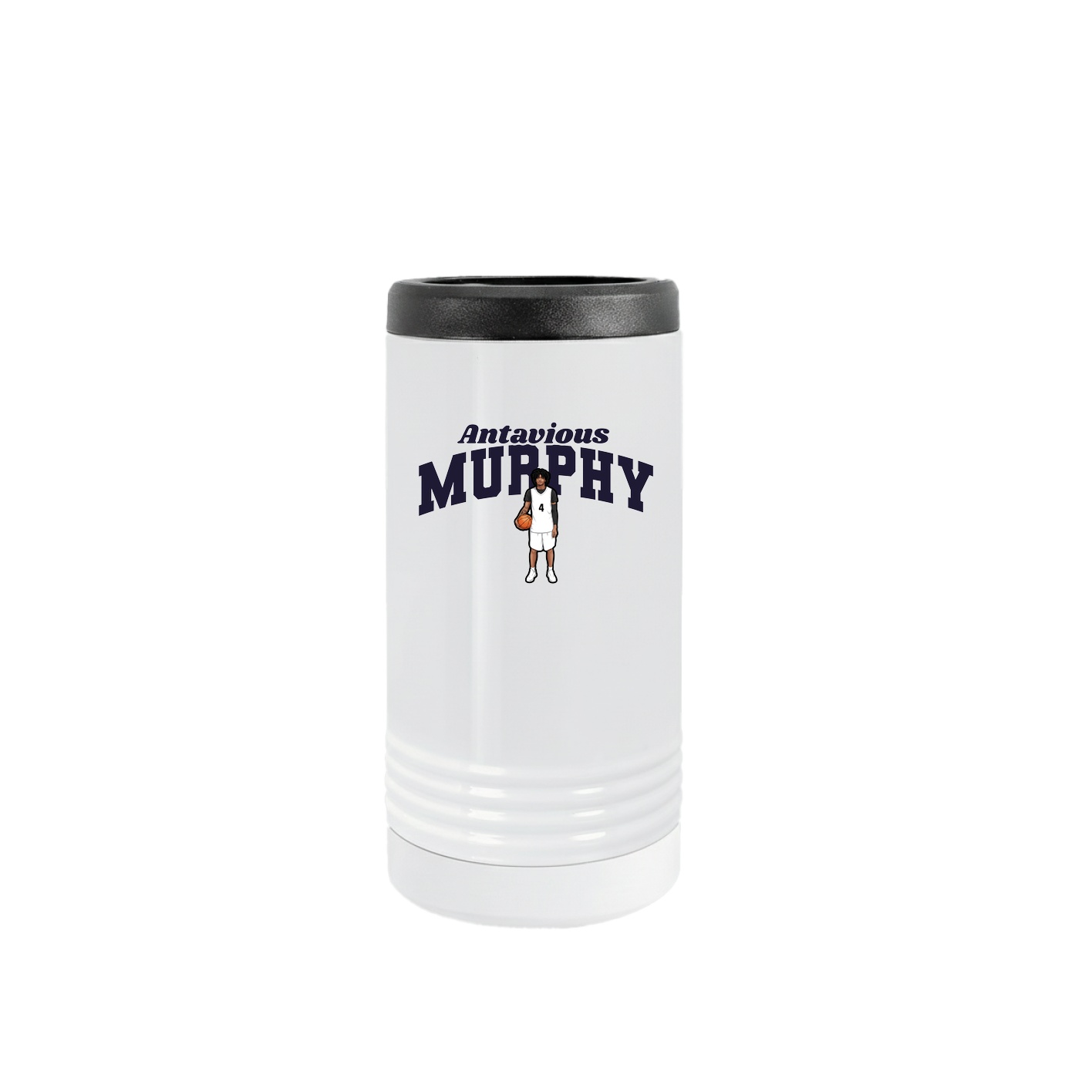 Slim Beverage Holder — Signature Arch in White