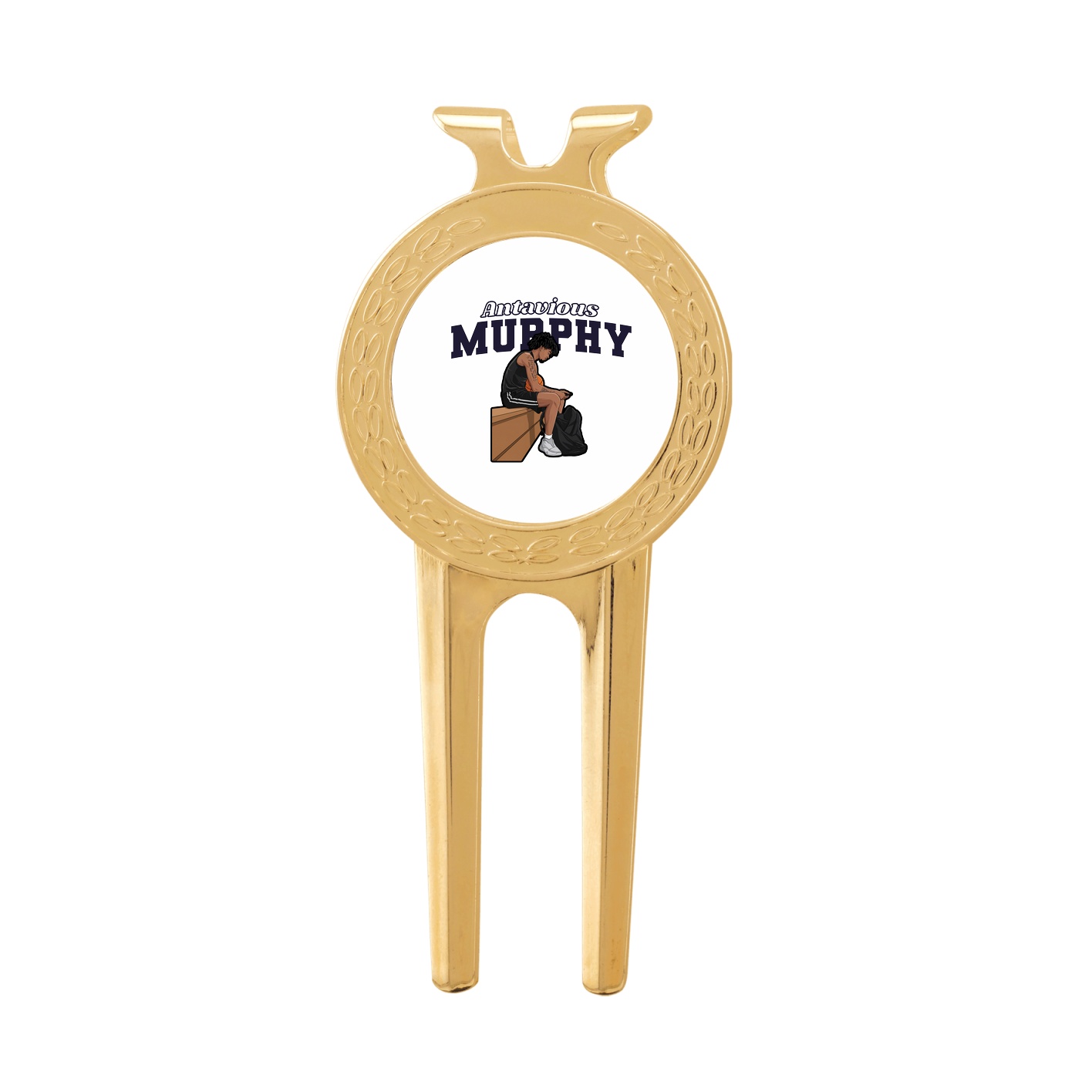 Divot Tool with Ball Marker — Name Arch in Classic