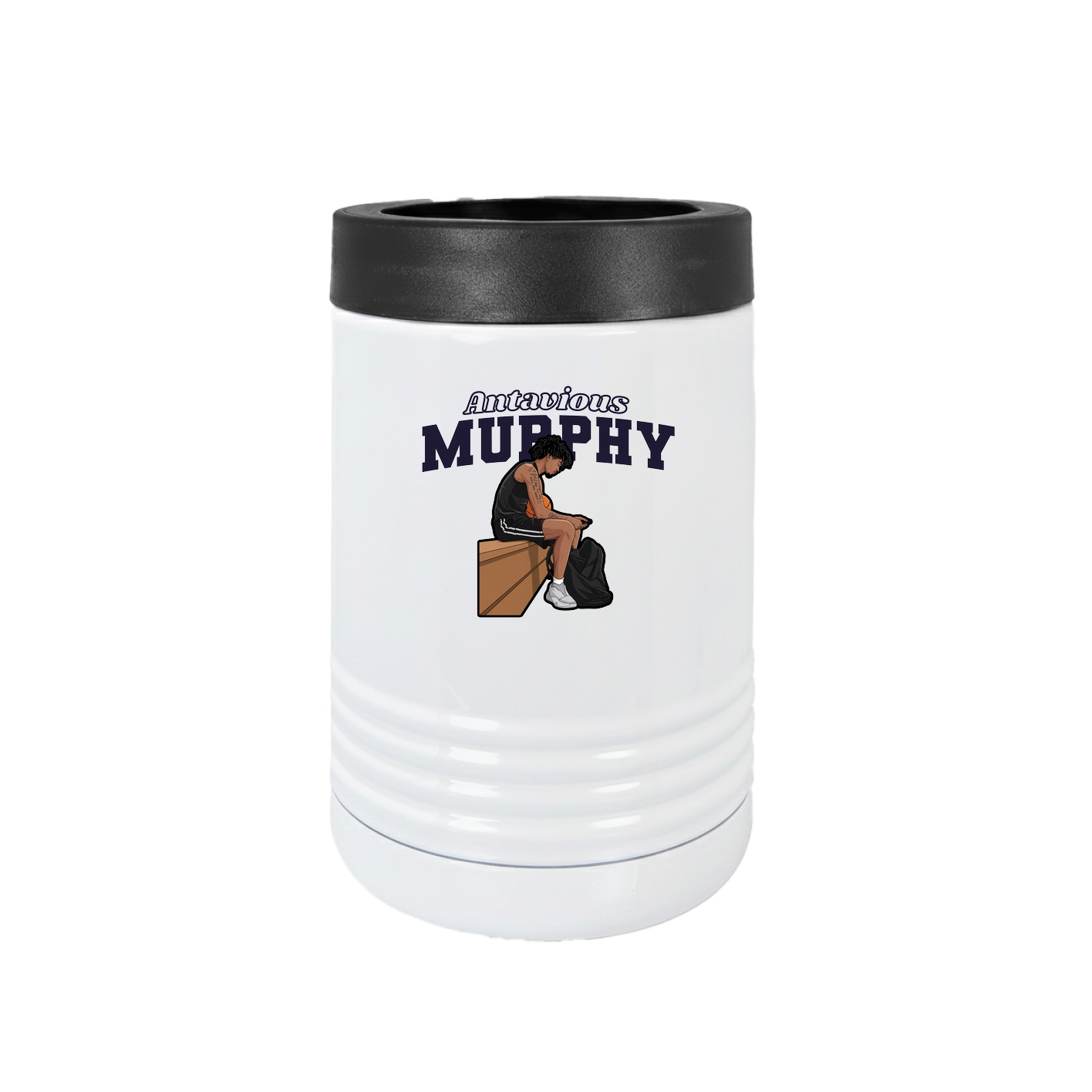 Beverage Holder — Name Arch in White