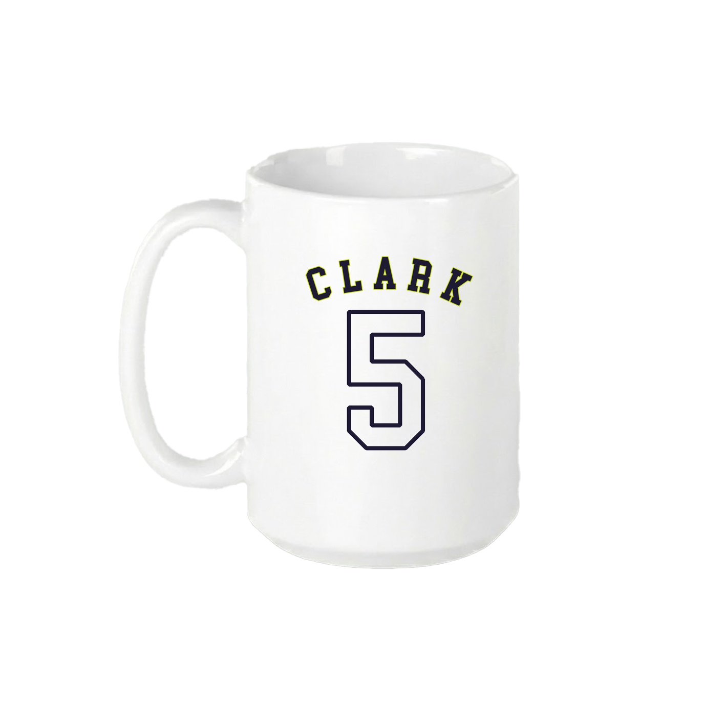 15oz Coffee Mug — Shirsey Arch in White