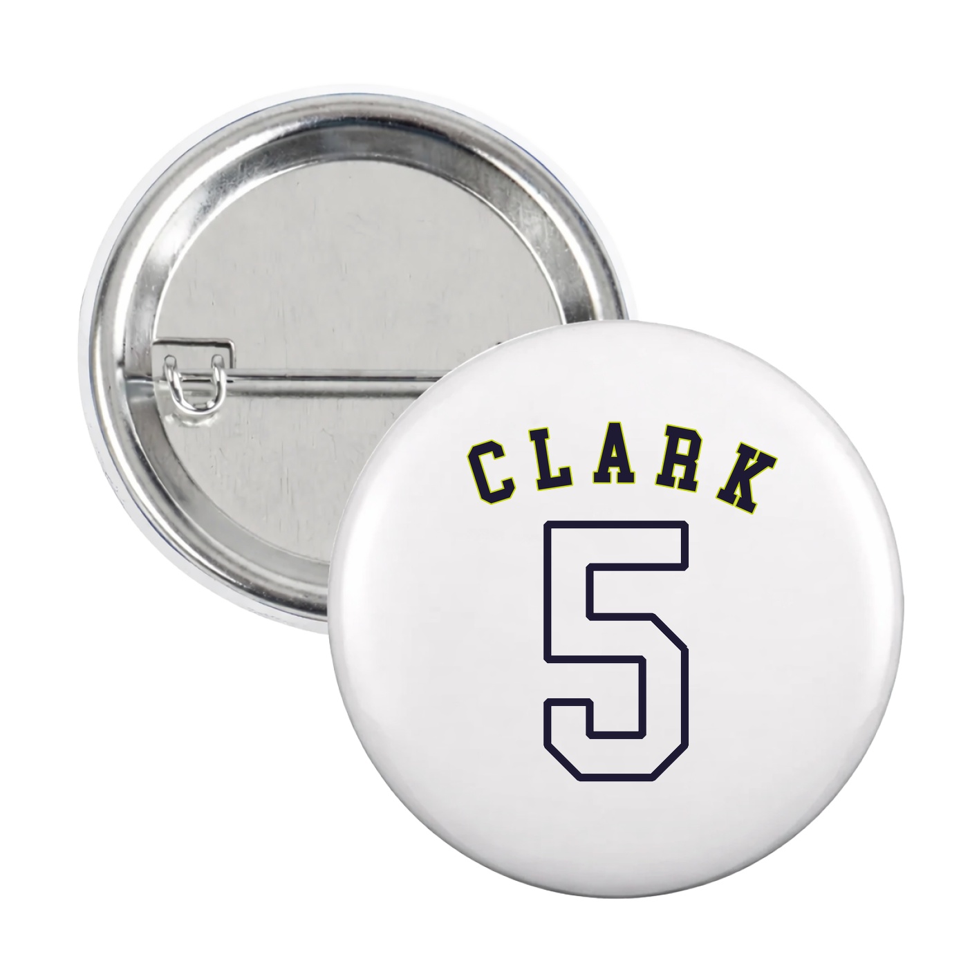 Game Day Button — Shirsey Arch in White