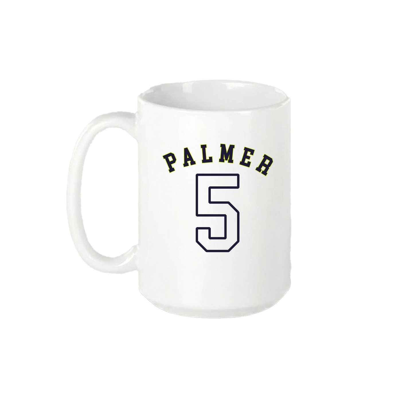 15oz Coffee Mug — Shirsey Arch in White