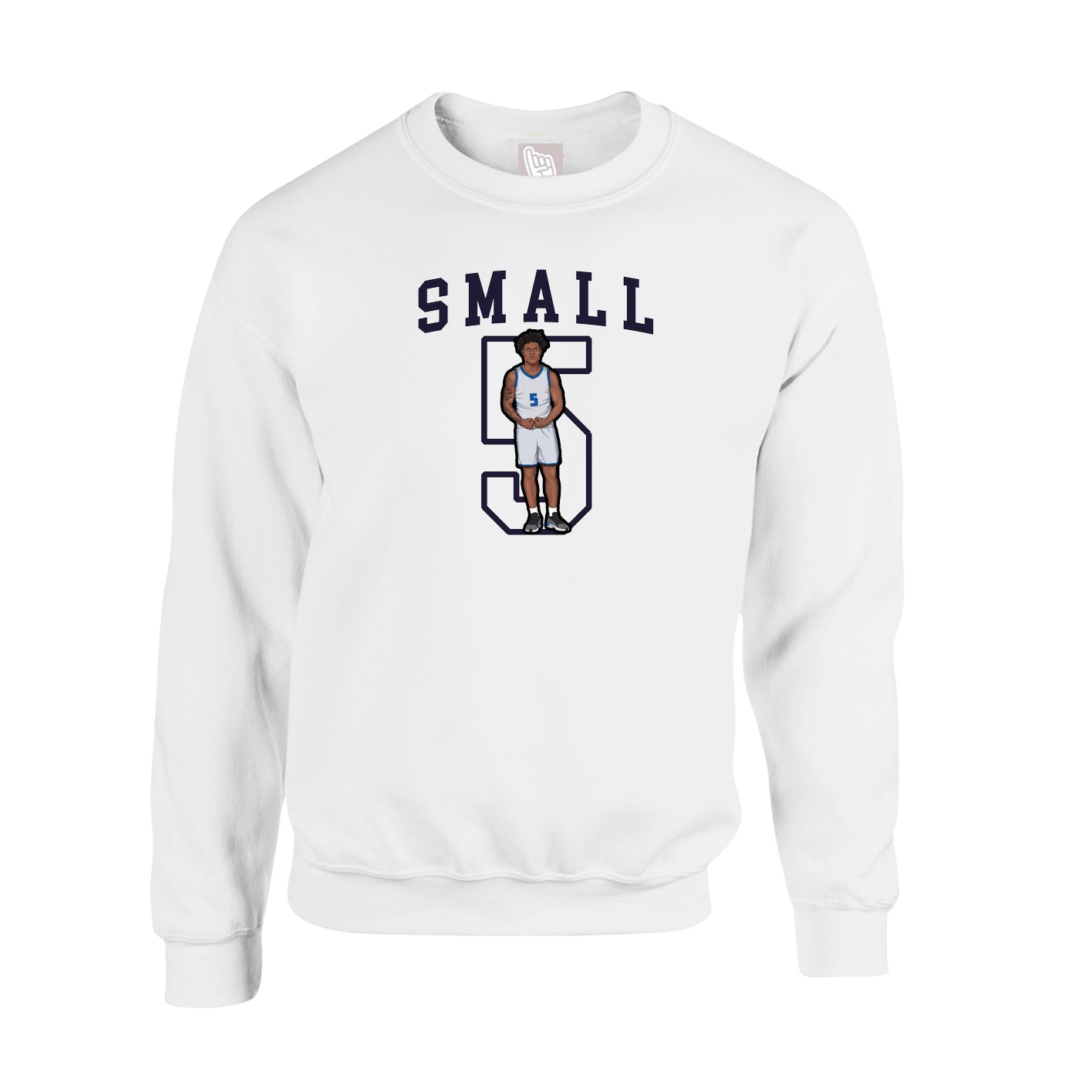 Fleece Crew — Shirsey in White