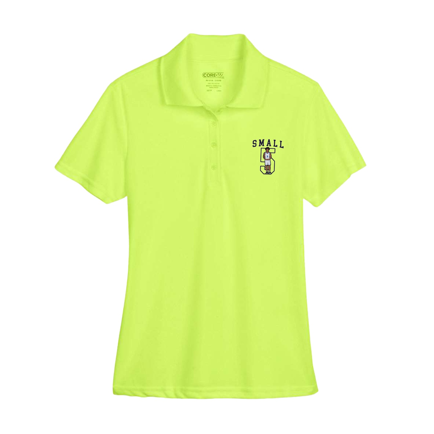 Womens Performance Polo — Shirsey in Yellow