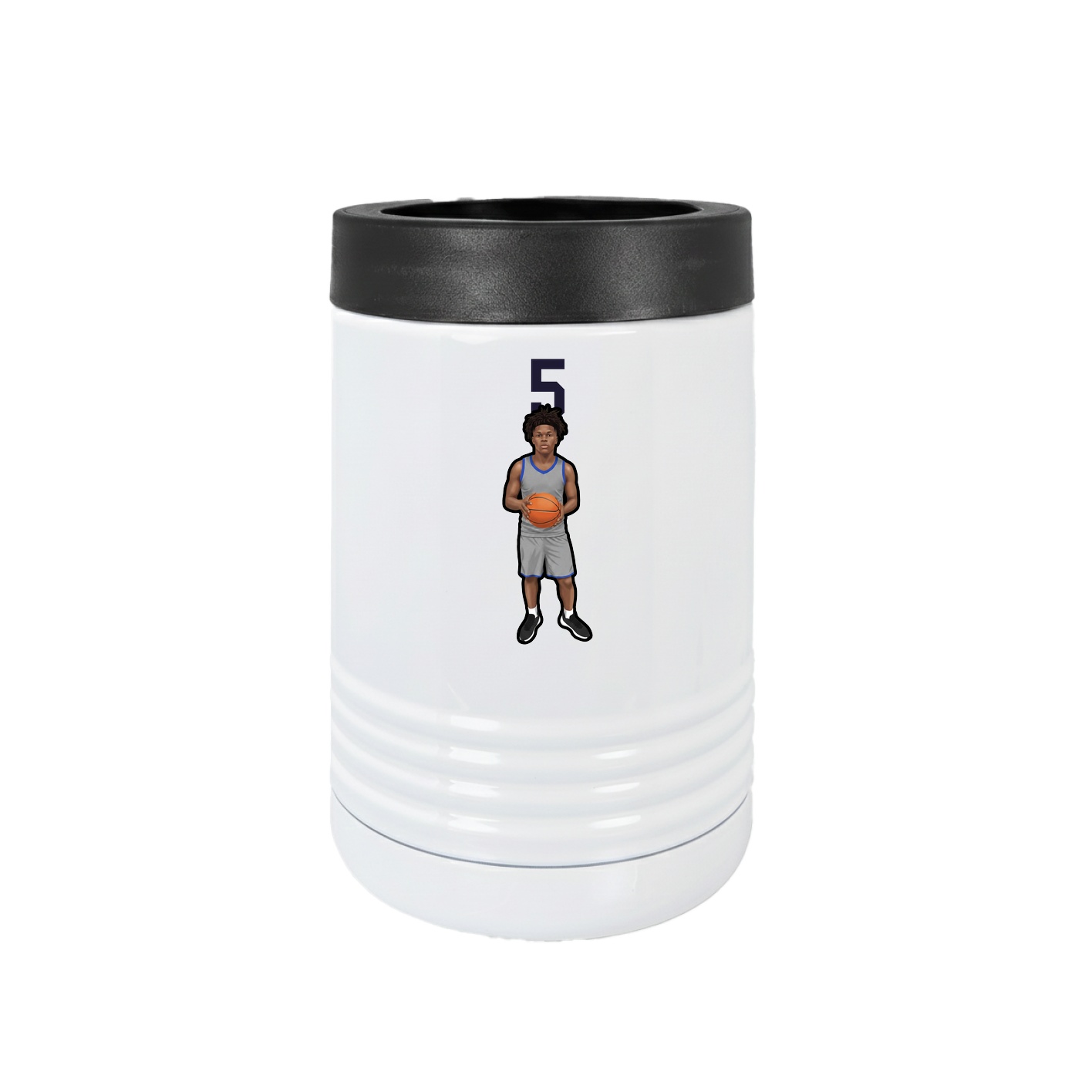 Beverage Holder — Number Top in White