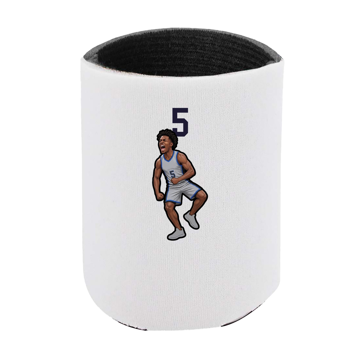 Can Holder — Number Top in White