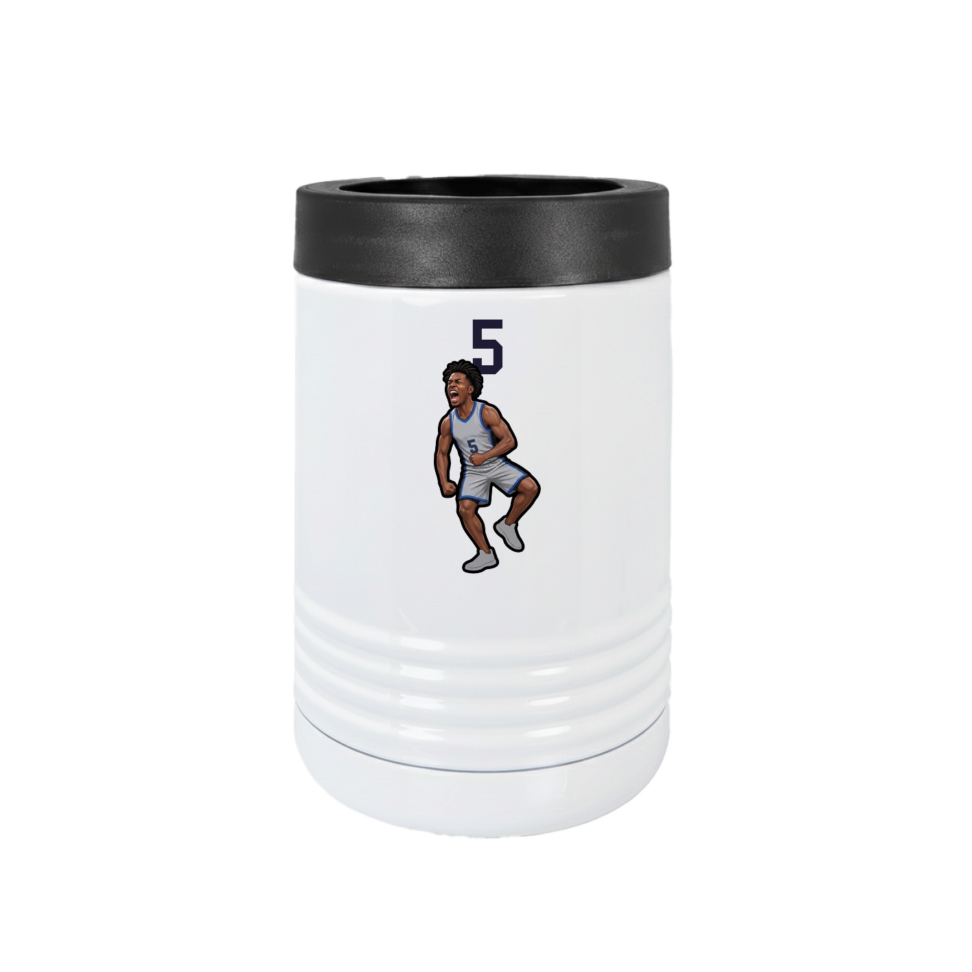 Beverage Holder — Number Top in White