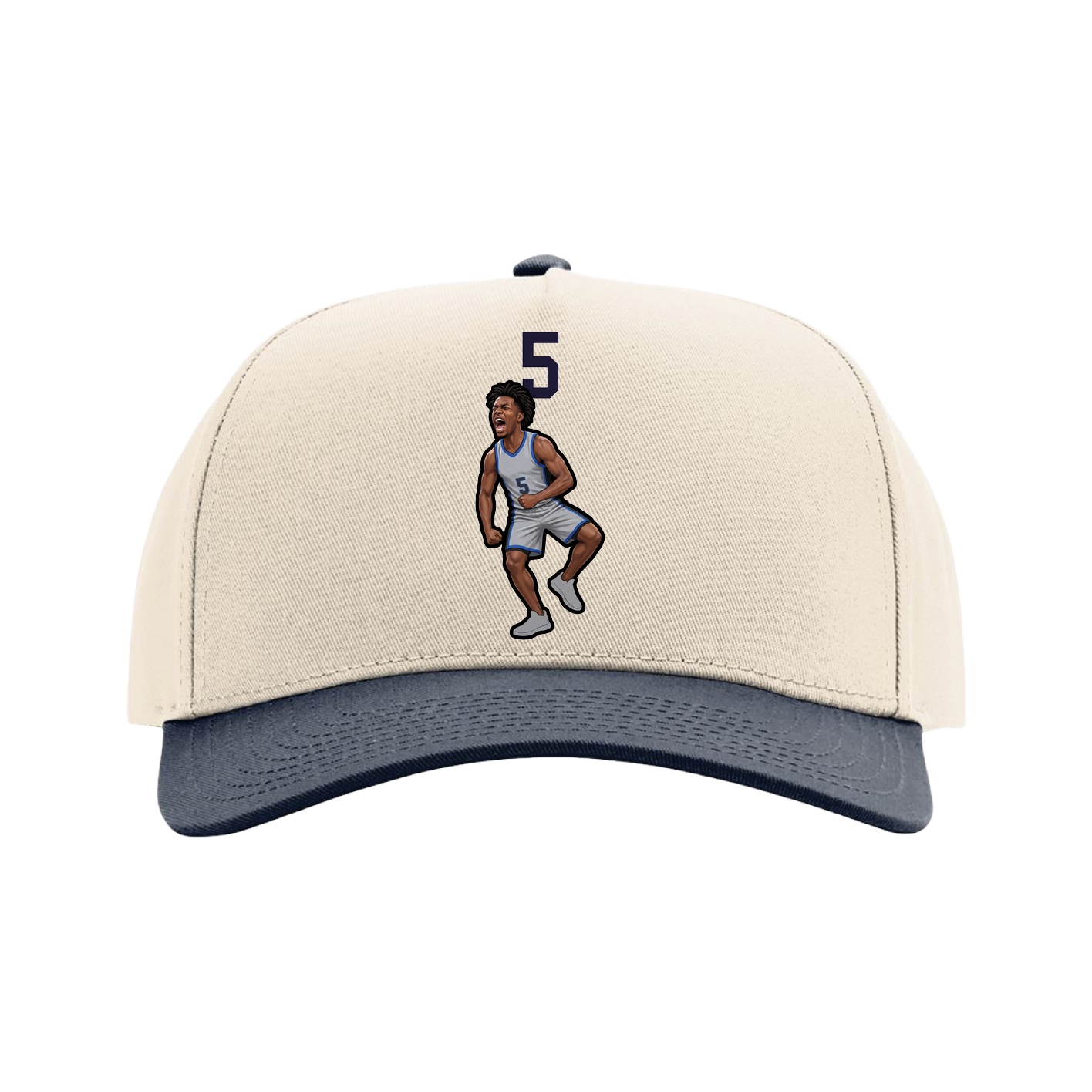 Full Fabric Five-Panel Champ Cap