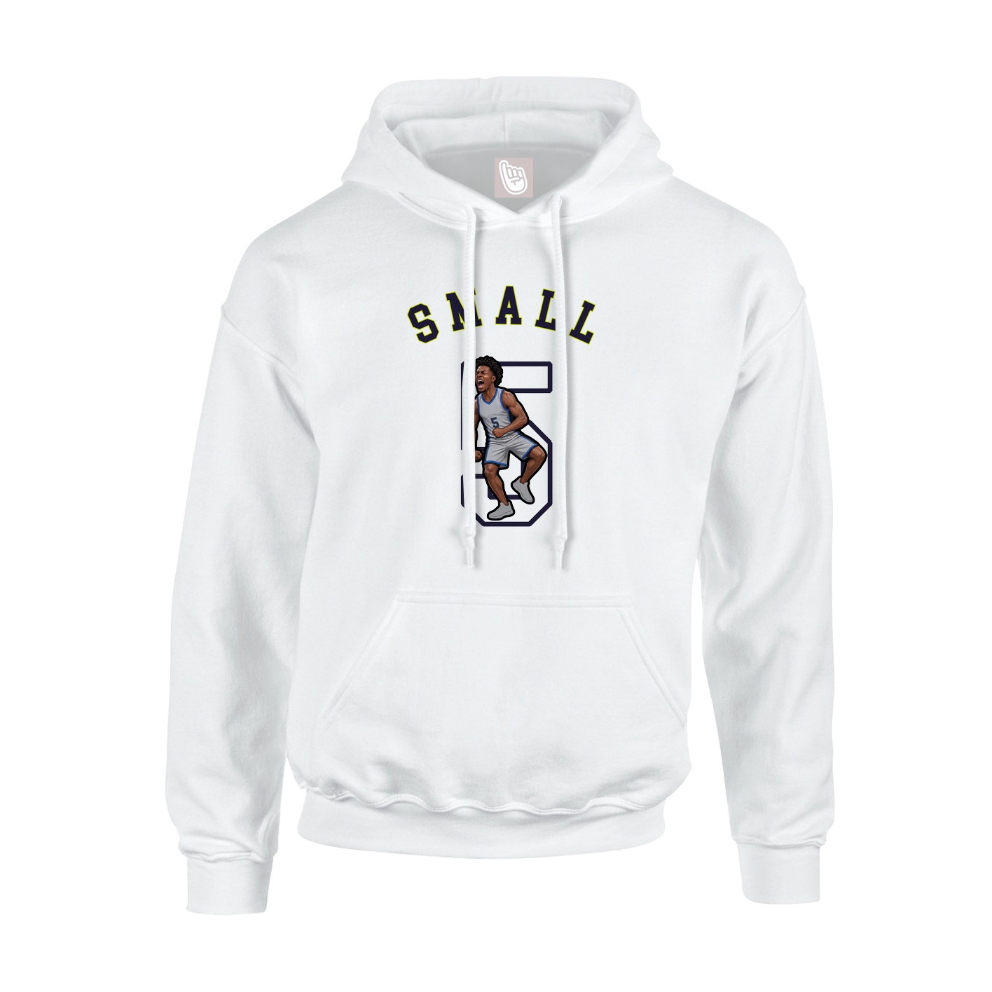 Hoodie — Shirsey Arch in White