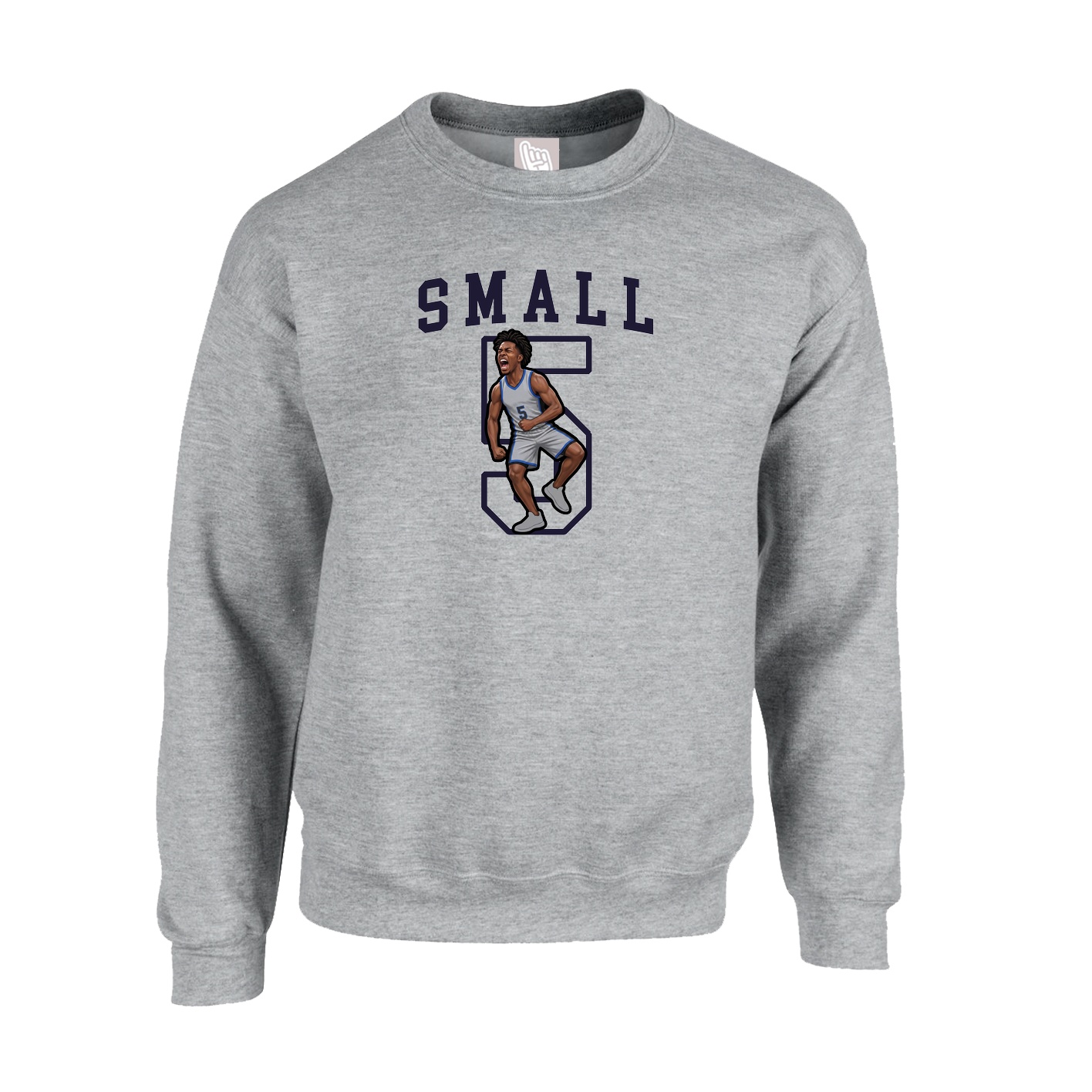 Fleece Crew — Shirsey in Grey
