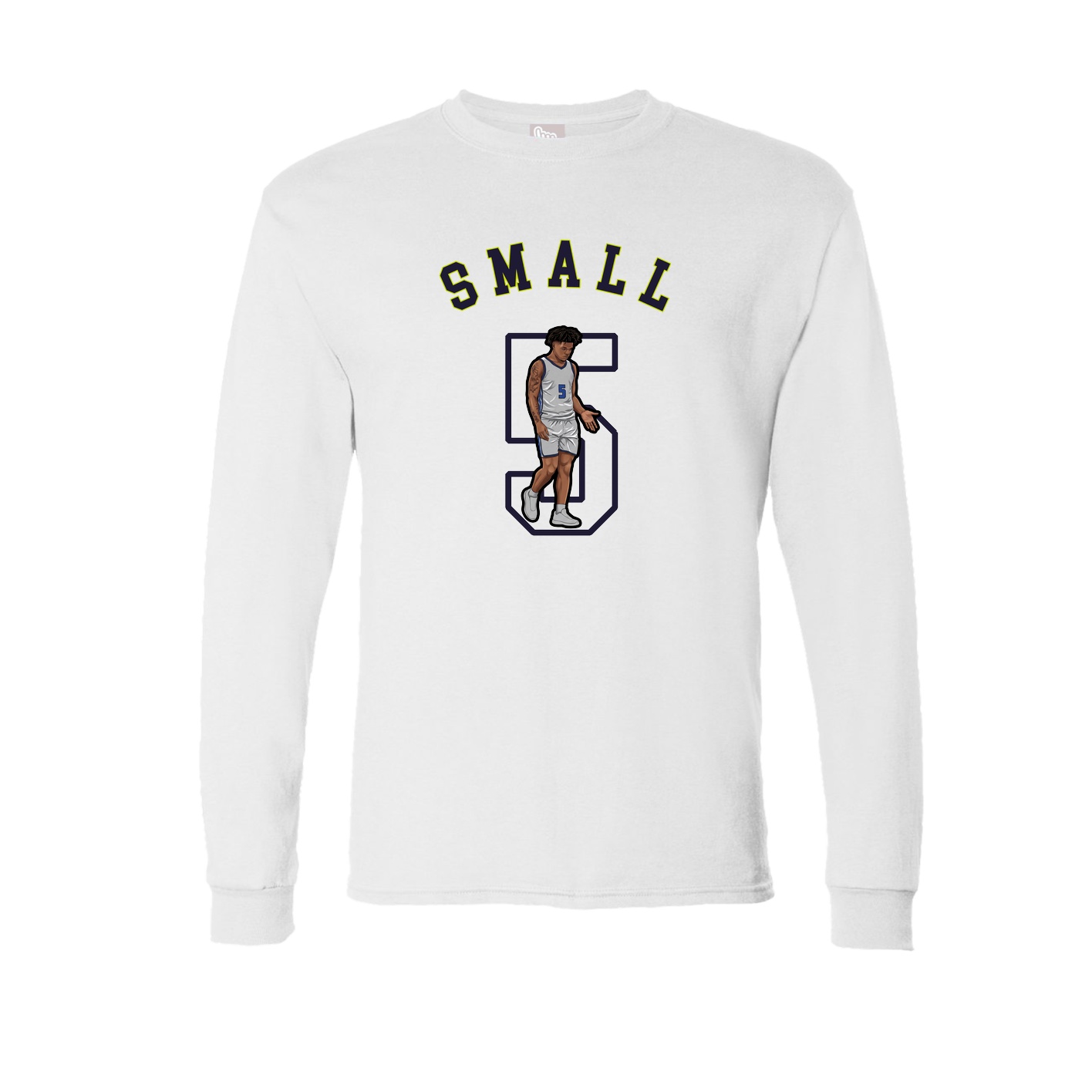 Long Sleeve Tee — Shirsey Arch in White