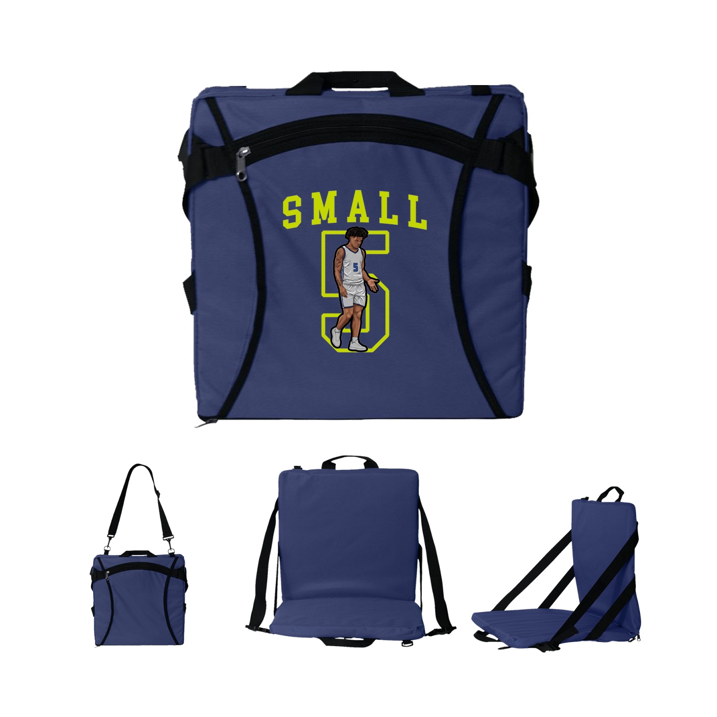 Folding Stadium Seat — Shirsey in Navy