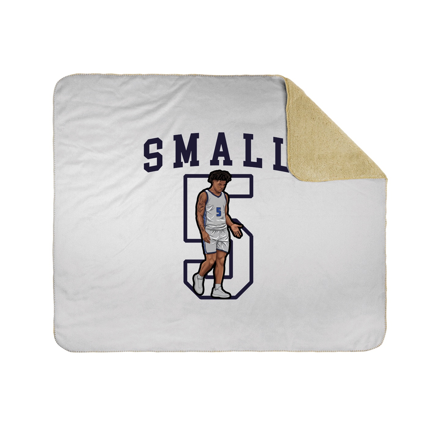 50x60 Sherpa Lined Throw Blanket