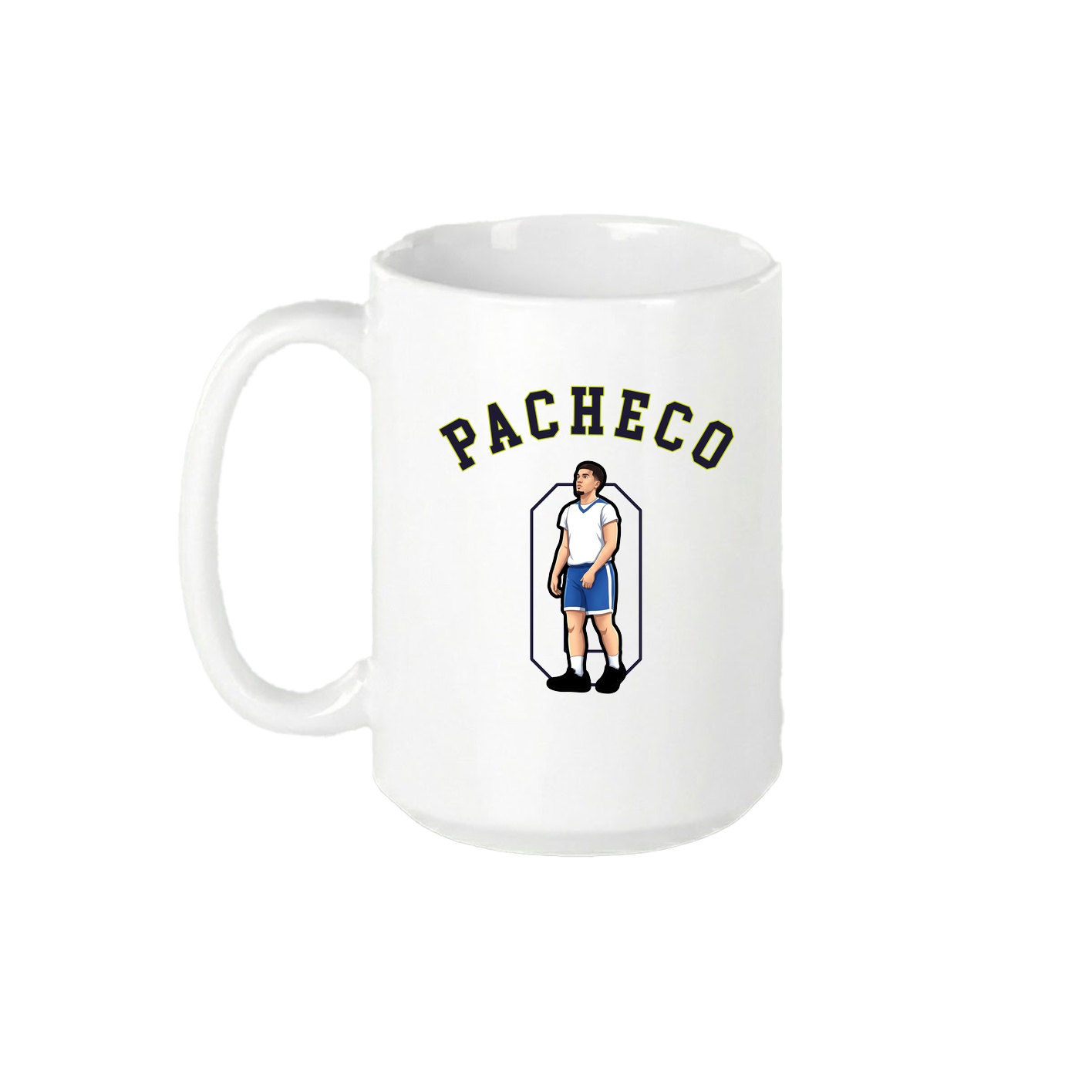 15oz Coffee Mug — Shirsey Arch in White