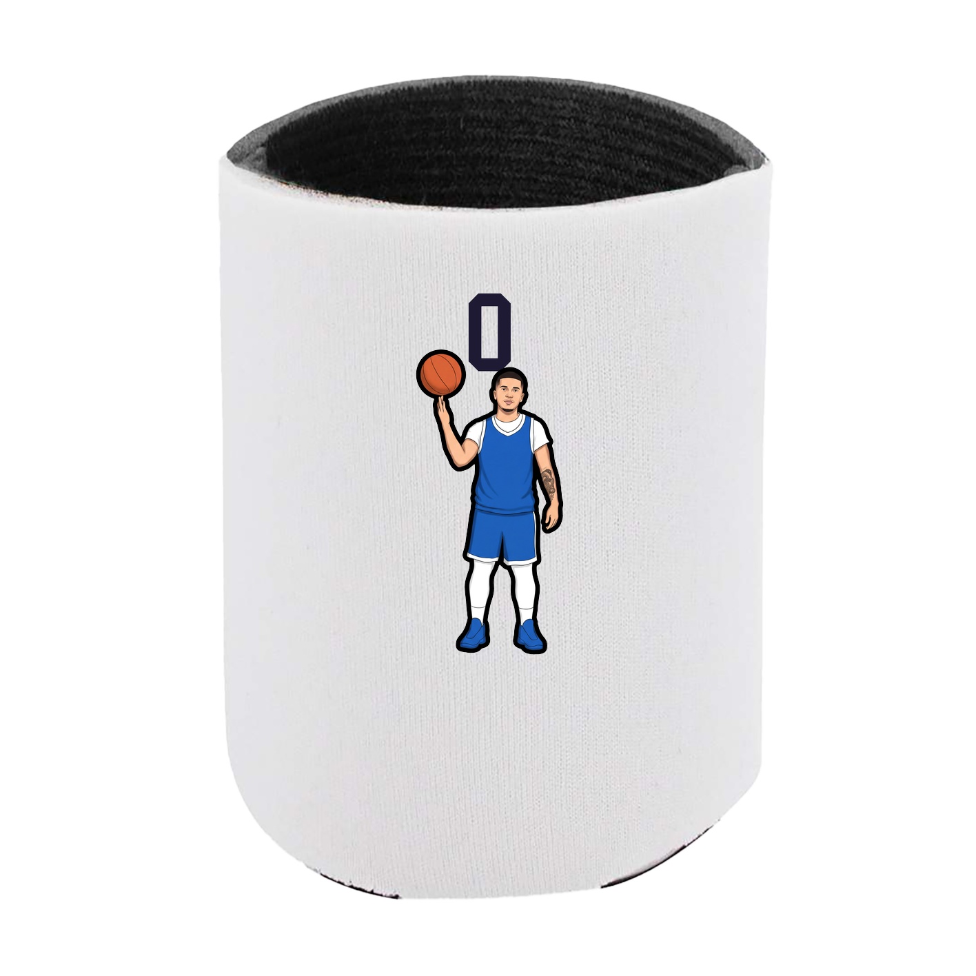 Can Holder — Number Top in White